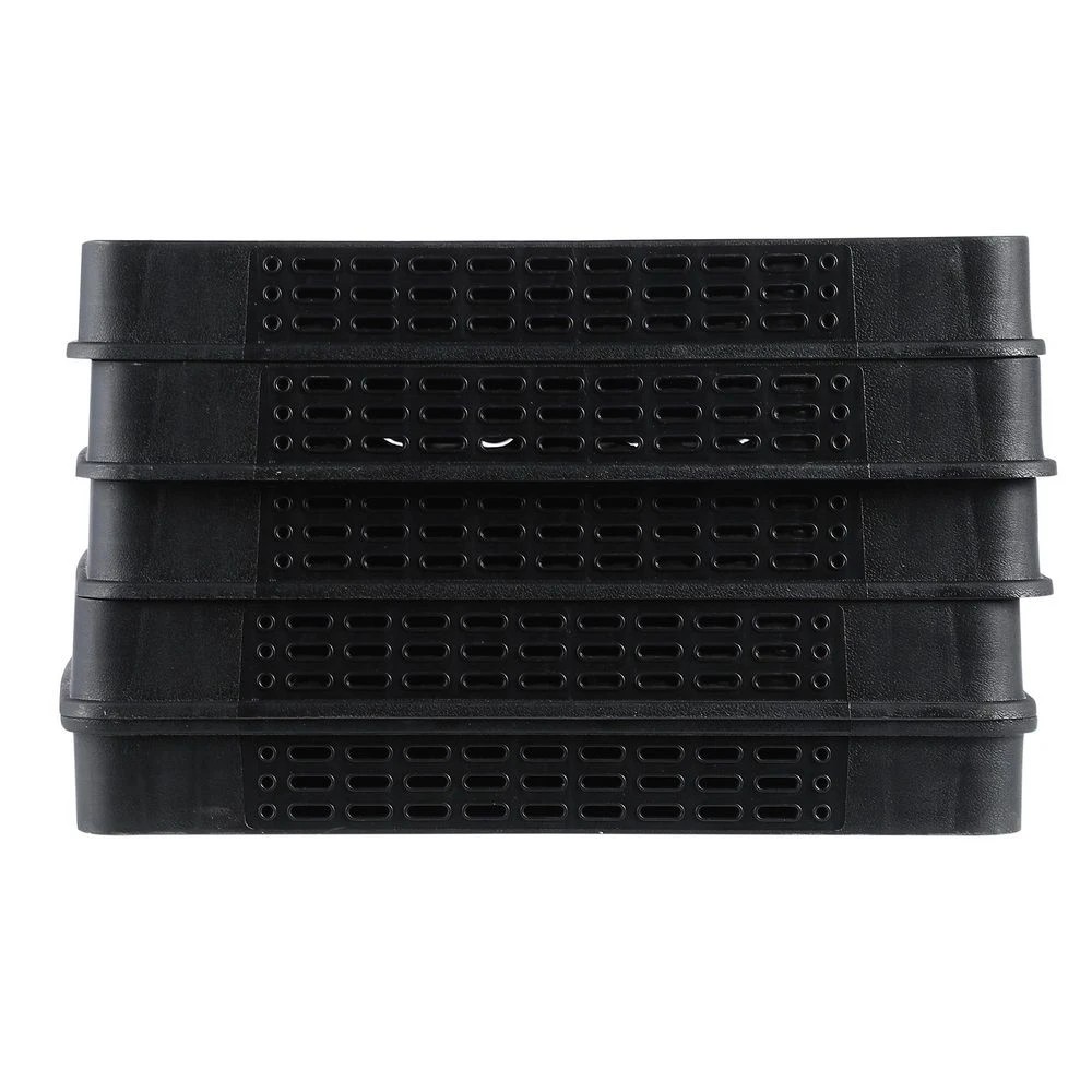 5 Ezy Storage 5 Tier Plastic Shelf 90 x 44.5cm Shelves Home Office Storage, 5 of 7