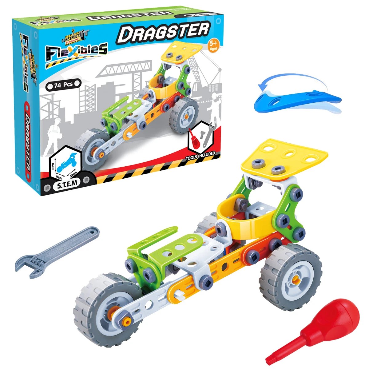 4 Construct-It Dragster, 4 of 6