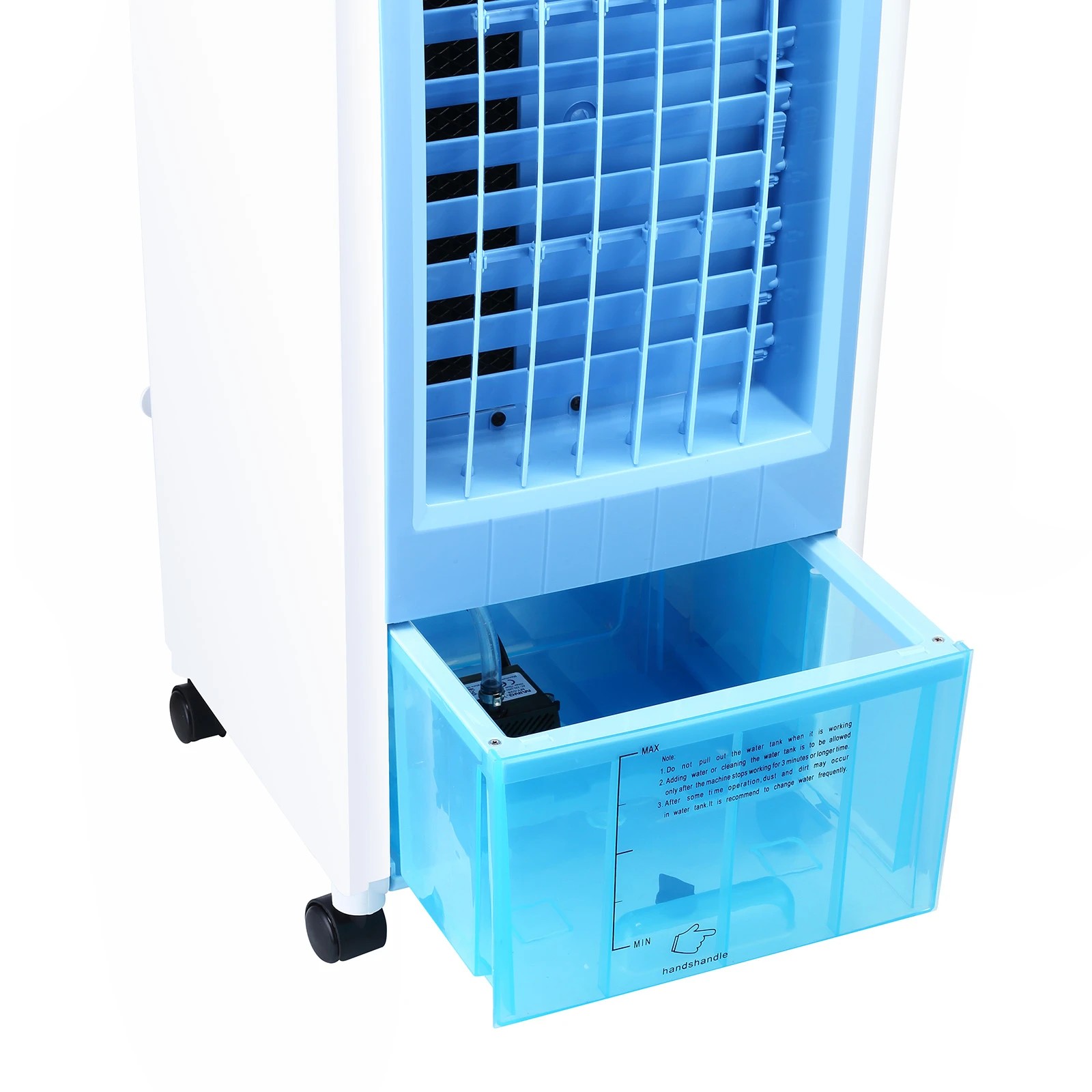 1 MAXKON 7L Mobile Evaporative Air Cooler Fan Humidifier Blue, 1 of 4
