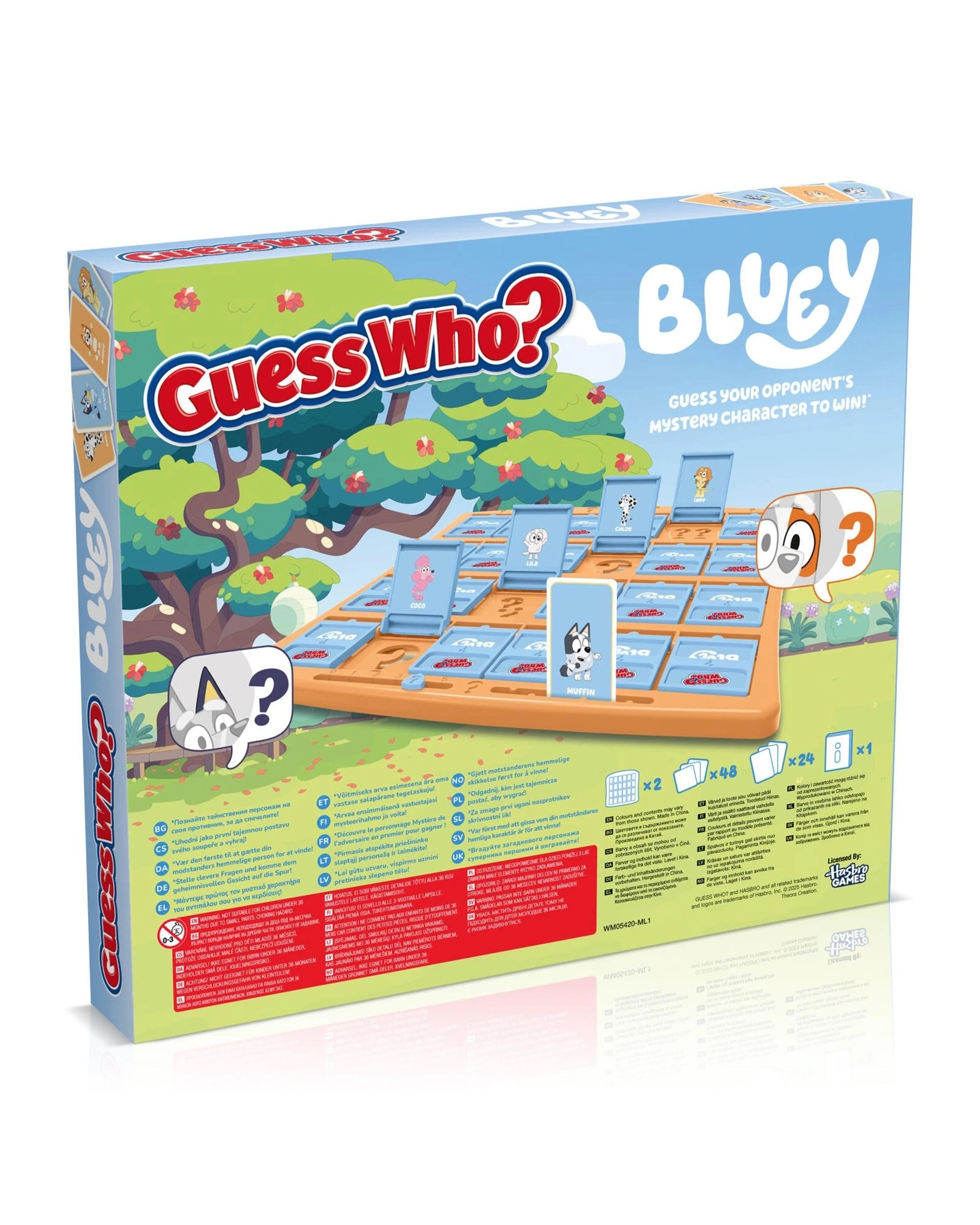 9 Guess Who Bluey Edition Board Game, 9 of 9