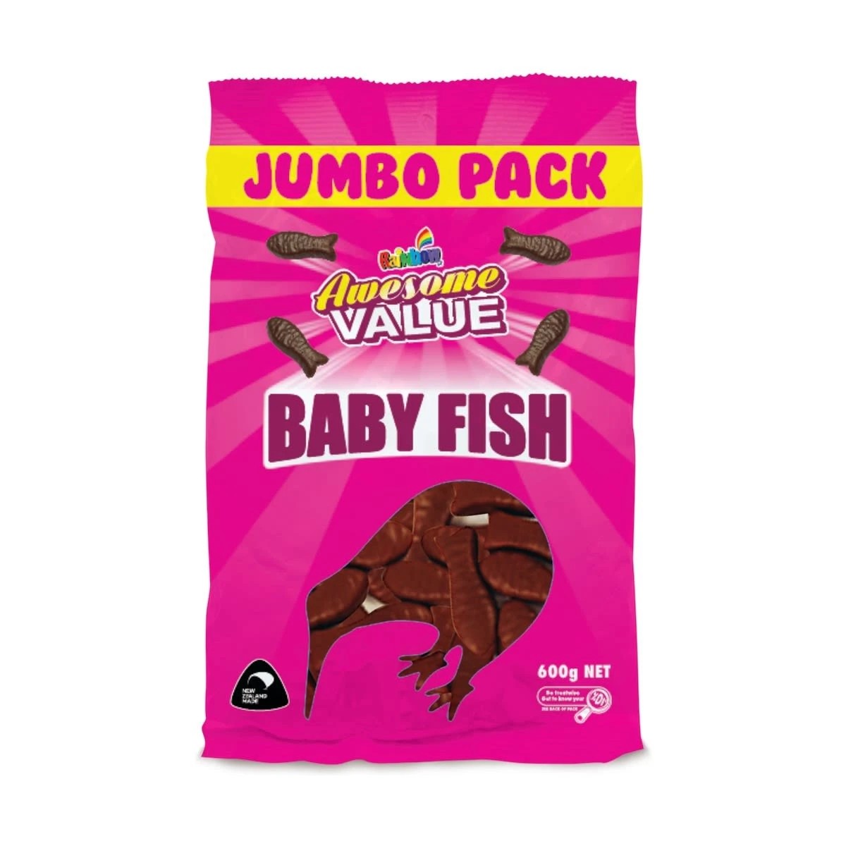 1 Rainbow Baby Fish Chocolate 600g