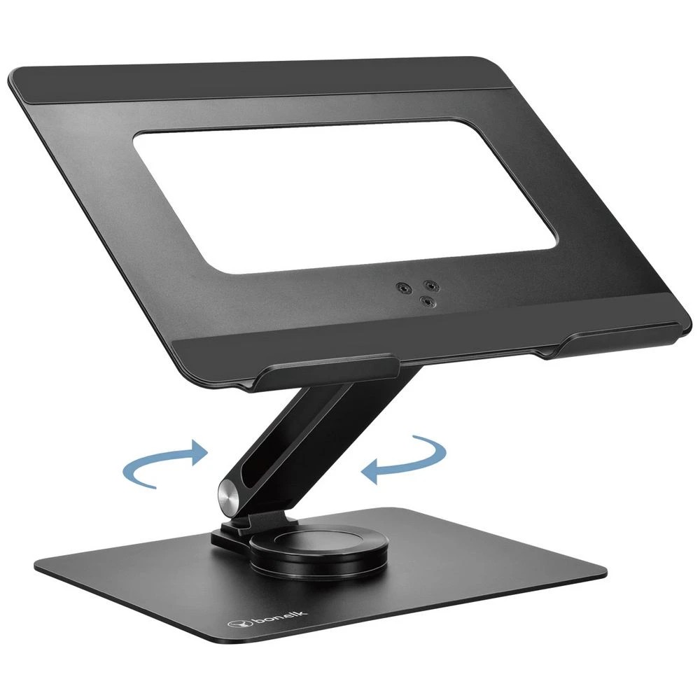 1 Bonelk Elevate 360 Laptop Stand Black, 1 of 8