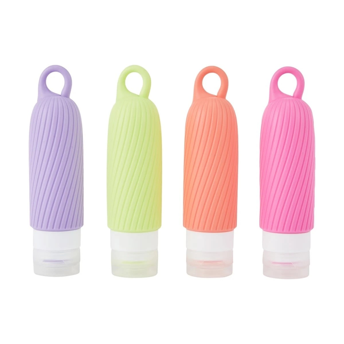 2 OXX Travel 4 Pack Silicone Bottles, 2 of 4