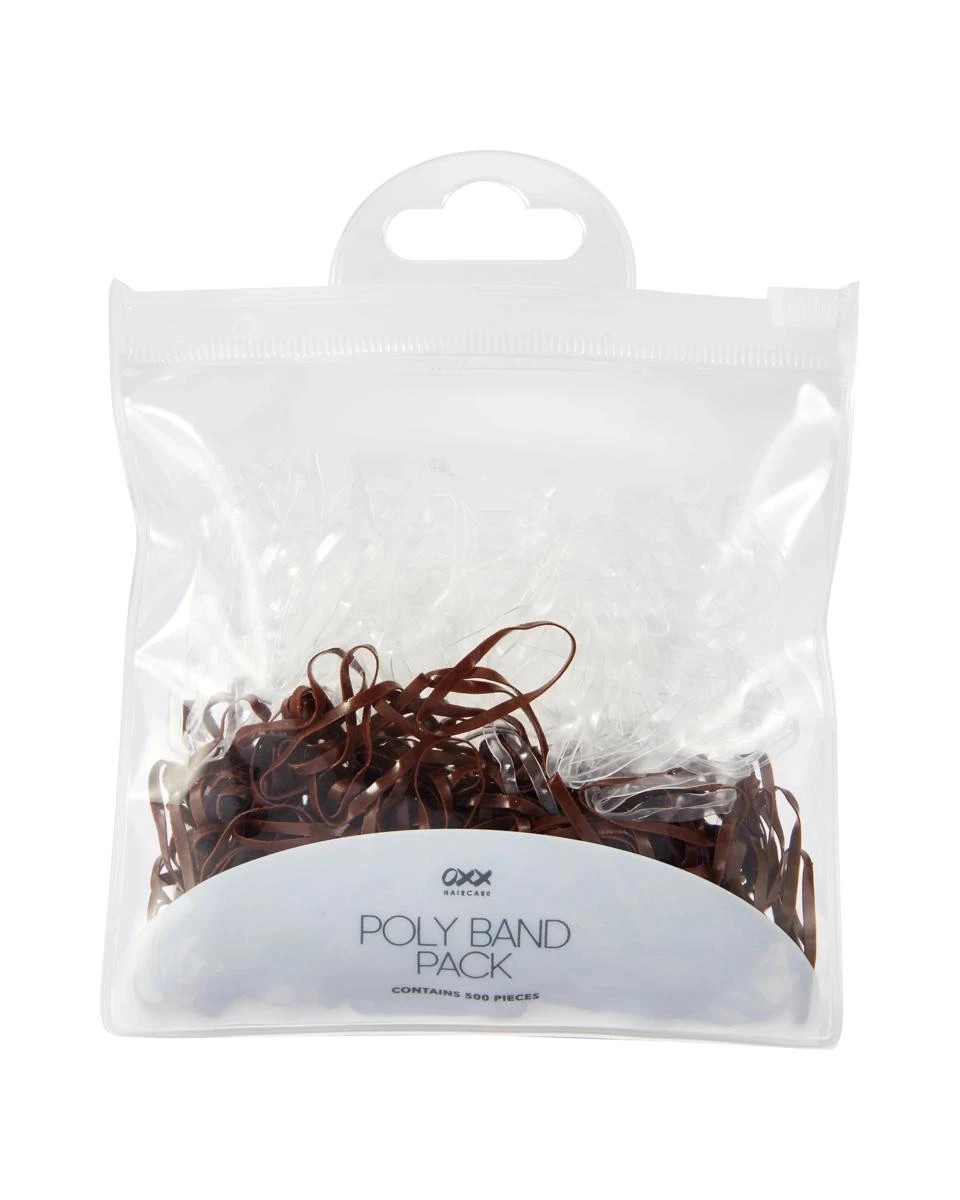 4 OXX Haircare 500 Piece Poly Band Pack, 4 of 5