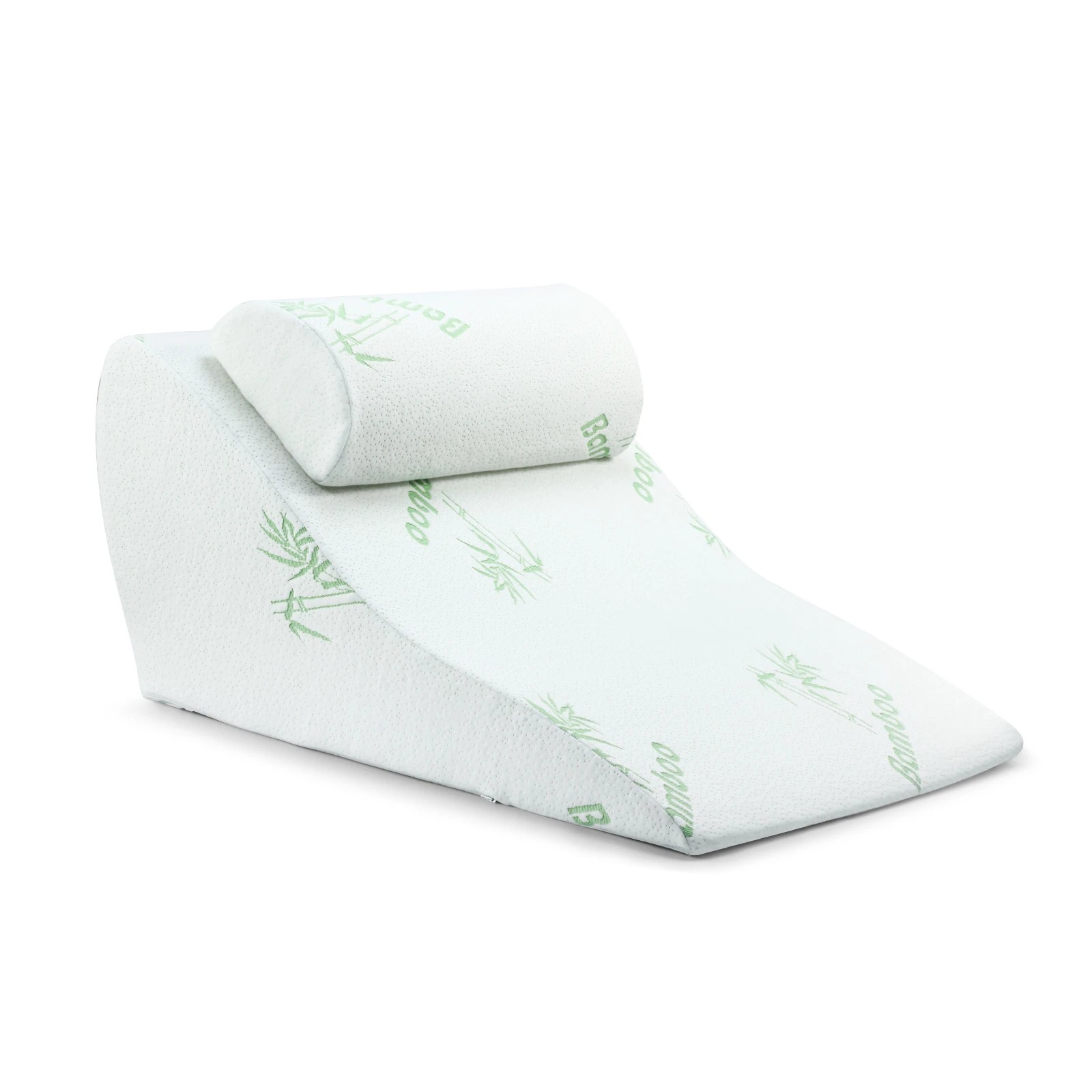 6 Luxdream 3 Pcs Foam Bed Wedge Pillow Headrest Leg Elevation Pillow Breathable Cover, 6 of 9
