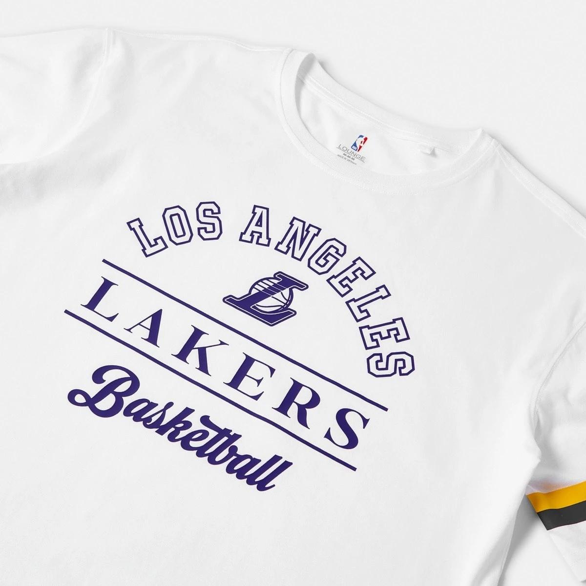 3 Official NBA Adult Lounge T-shirt Lkrs 7c32, 3 of 6