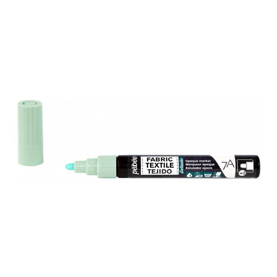 2 Pebeo 7A Opaque Marker 4mm Pastel Green, 2 of 3
