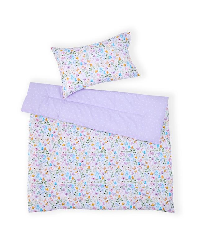 Reversible Cotton Cover Cot Comforter Set - Butte