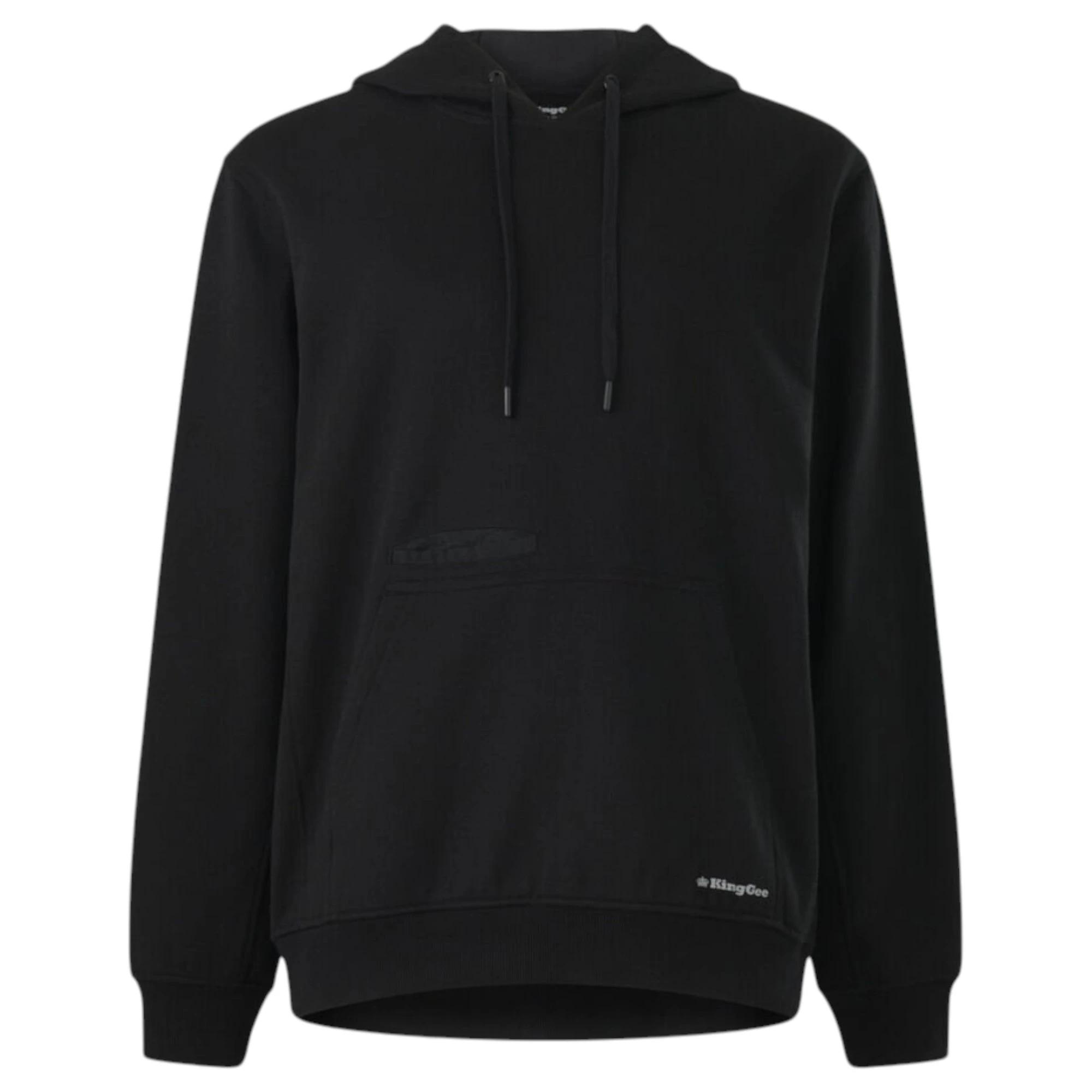 1 KingGee Mens Originals Fleece Hoodie BLACK, 1 of 1