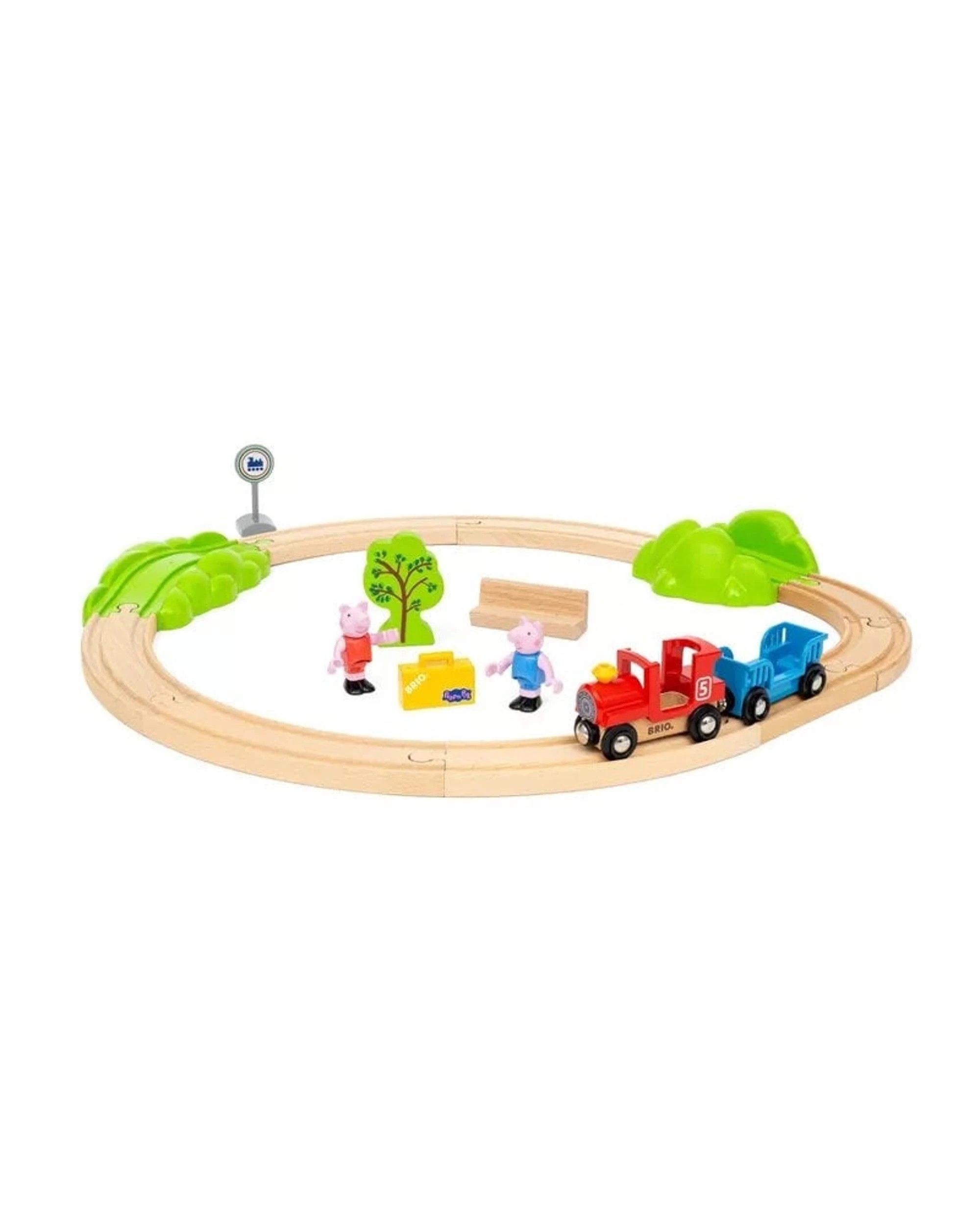 2 Brio Peppa Pig 18 Pieces Train Set, 2 of 8