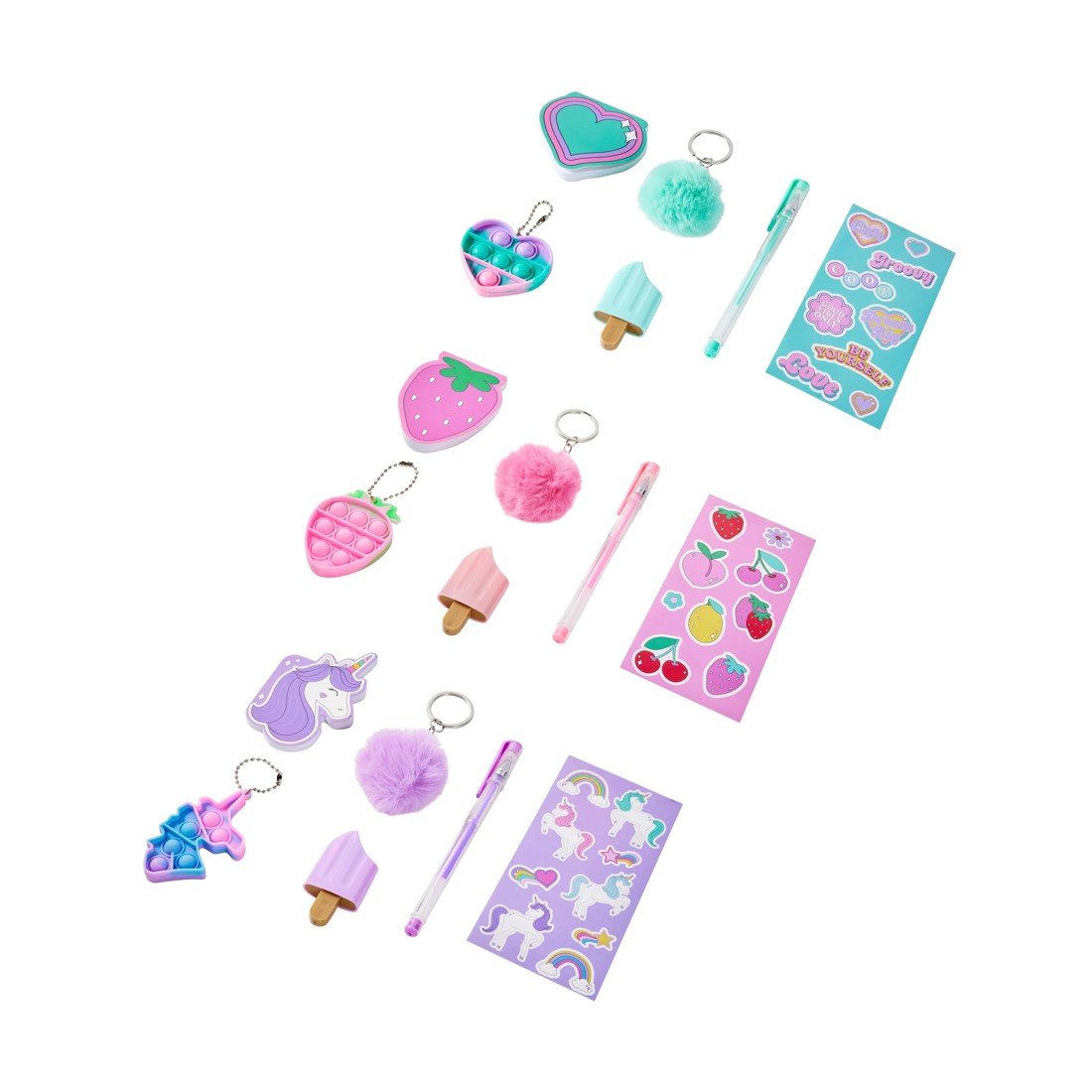 4 7 Piece Stationery Set - Assorted, 4 of 6