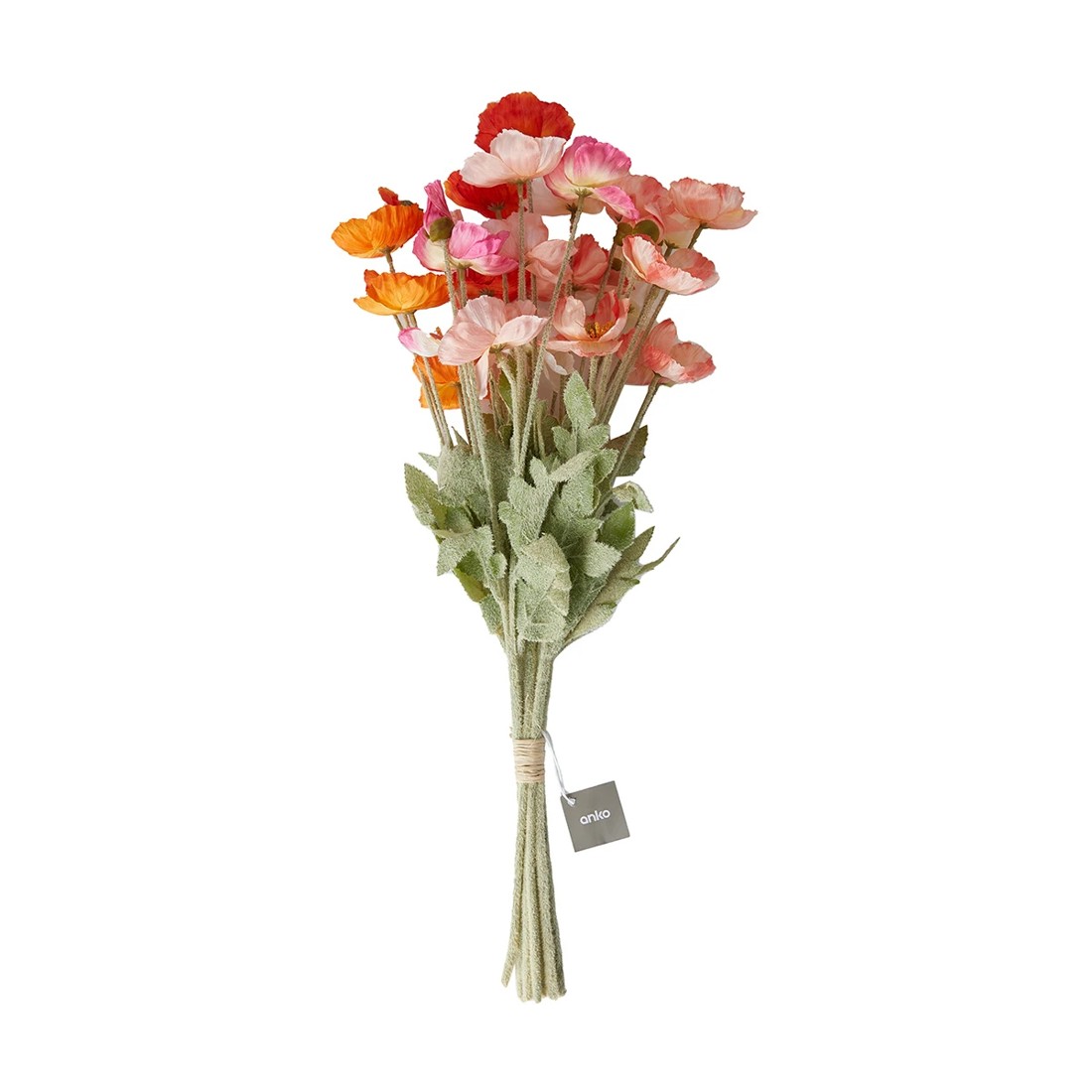 4 Artificial Poppies Bunch, 4 of 5