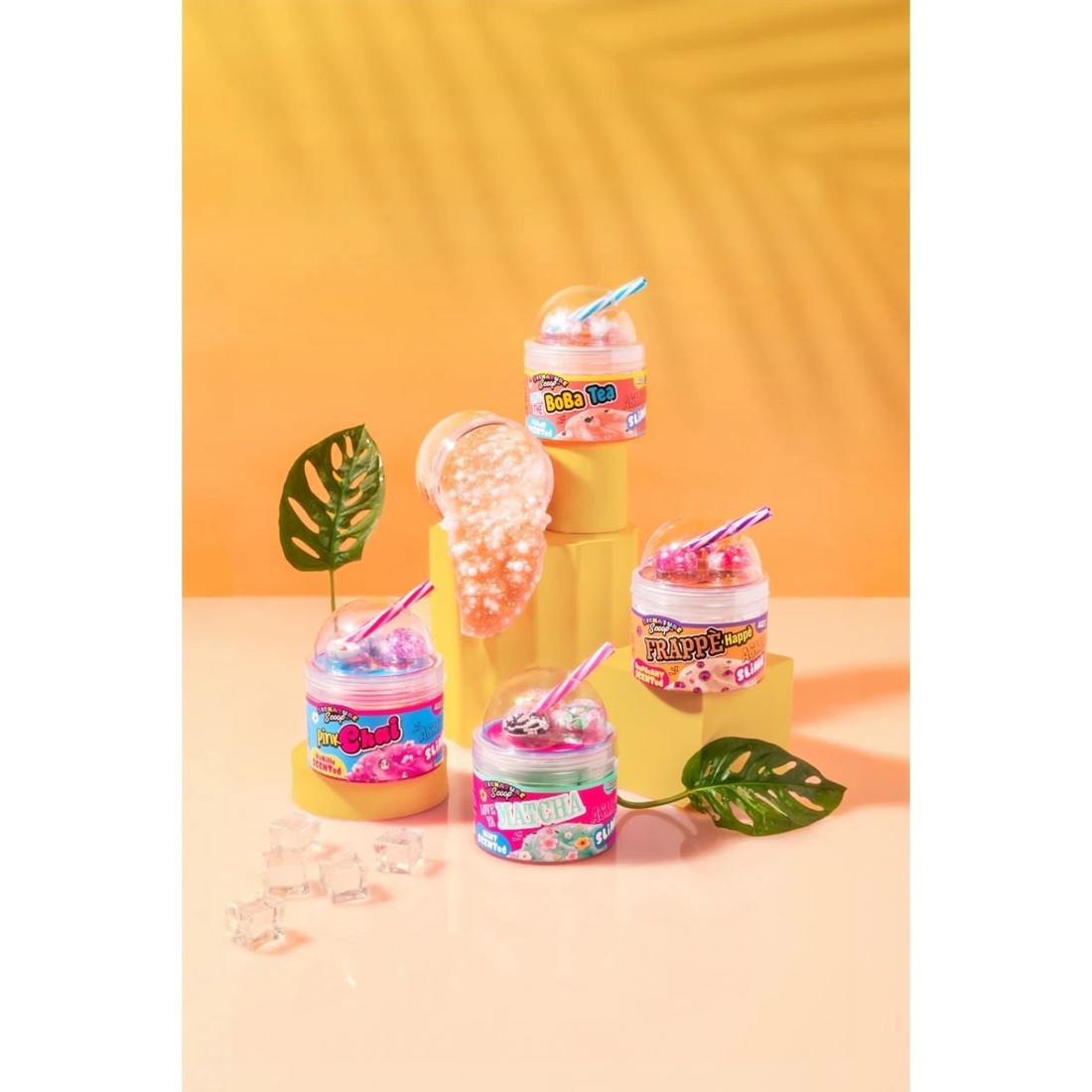 9 Signature Scoop Sipping Chilling ASMR Slime - Assorted, 9 of 10