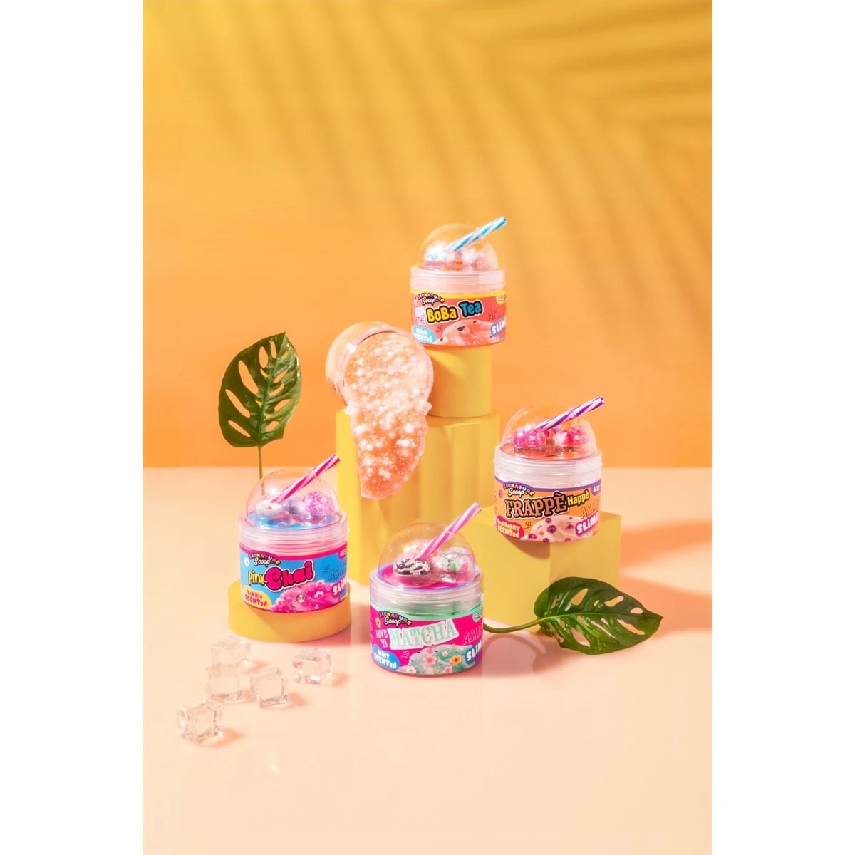 9 Signature Scoop Sipping Chilling ASMR Slime - Assorted, 9 of 10