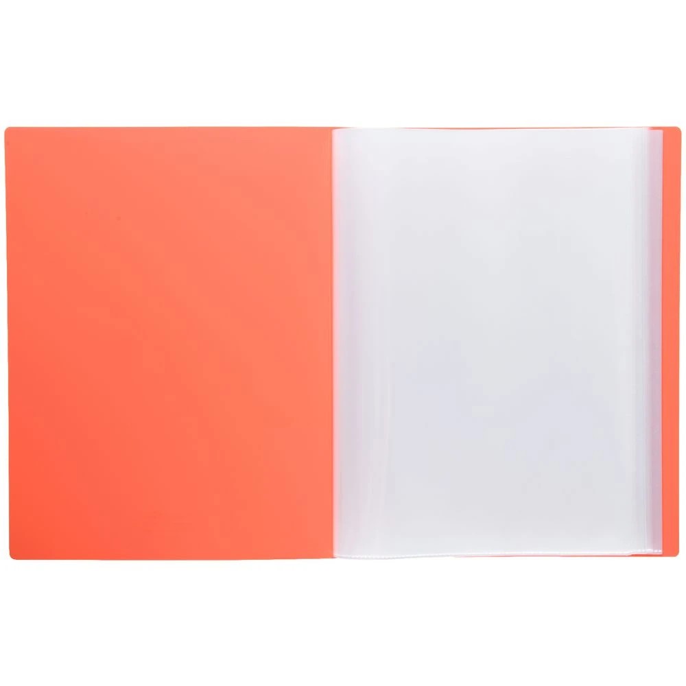 3 Aqua Drops Display Book Fixed 40 Pockets Vivid Red, 3 of 4