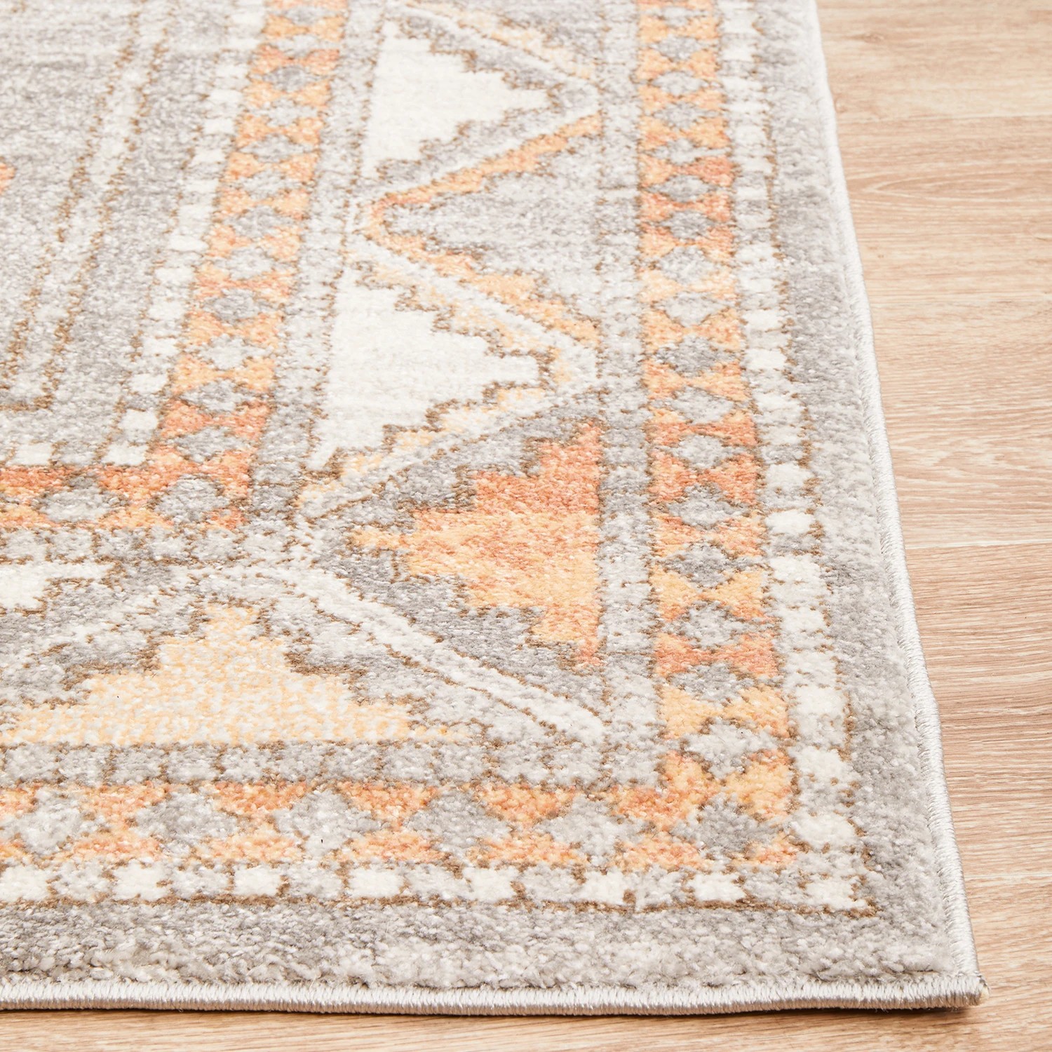 6 Common Ground Rugs Elite Caitlen 400x300cm - Extra Extra Large Power Loomed Pet Friendly Floor Rug - Silver, 6 of 9