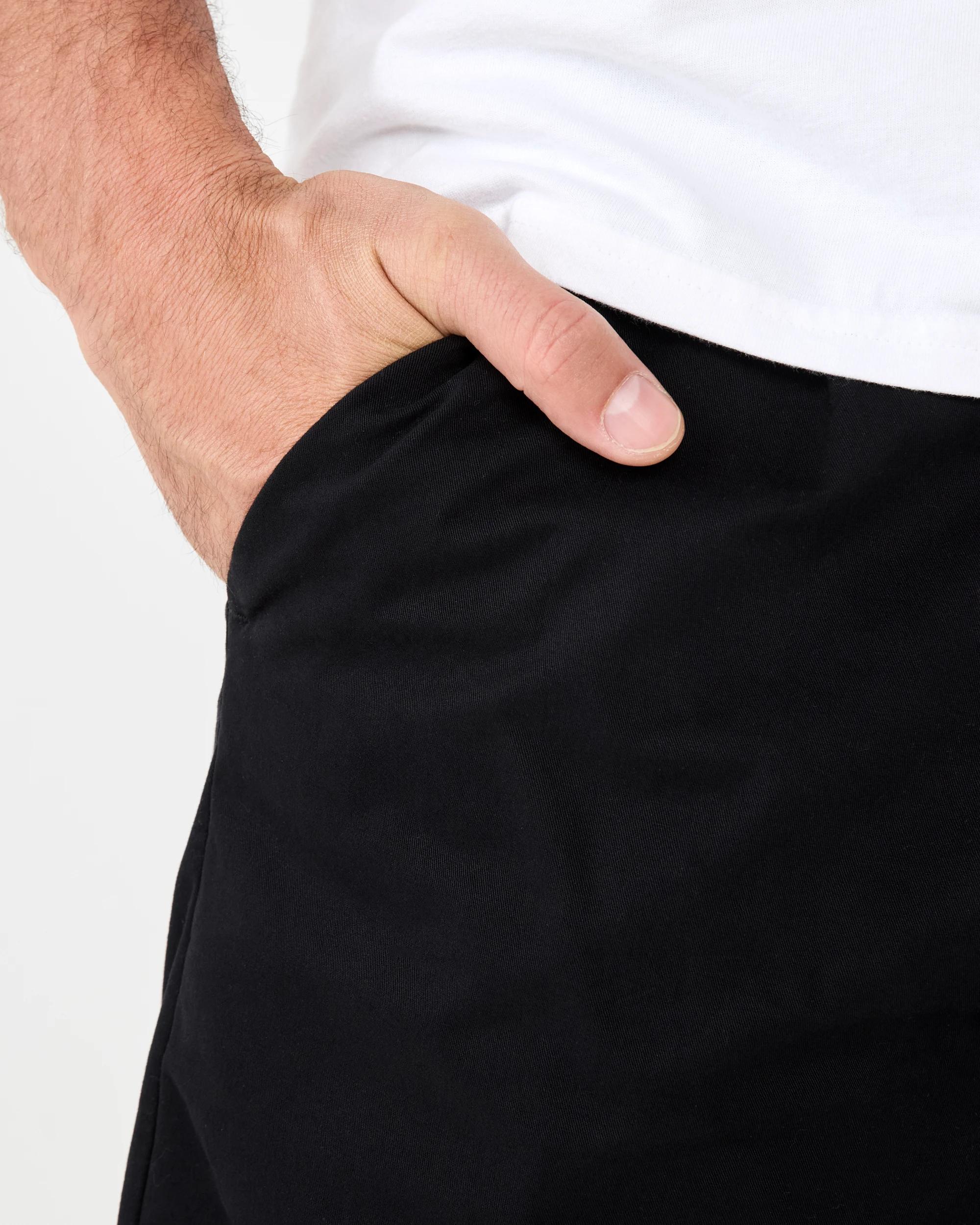 5 Pleated Shorts Black, 5 of 6