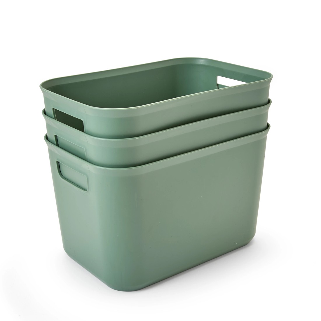 4 3 Pack 5.8L Utile Tubs - Green, 4 of 10
