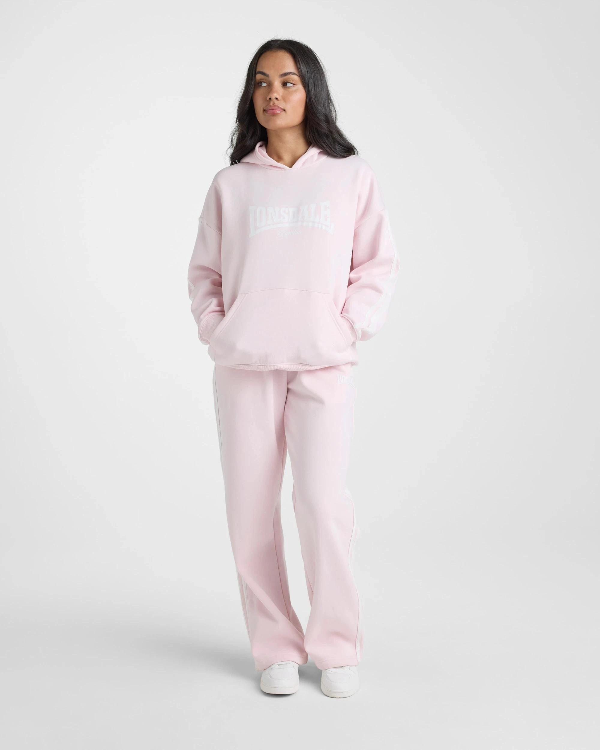 5 Lonsdale London Hoodie LIGHT PINK, 5 of 5