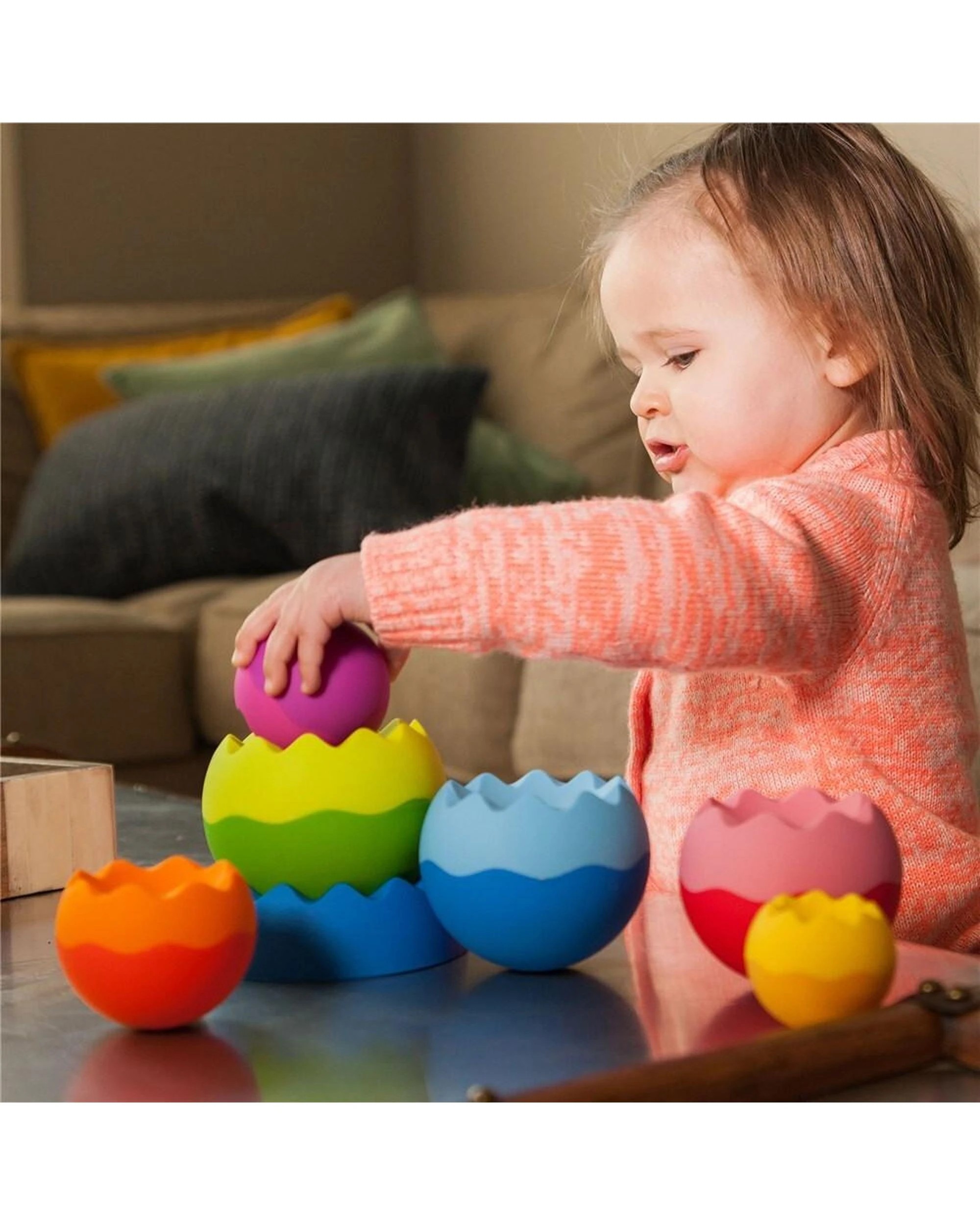 4 Fat Brain Toy Co Tobbles Neo Stackable  Stacking Toy 6m  4y FA0701, 4 of 5