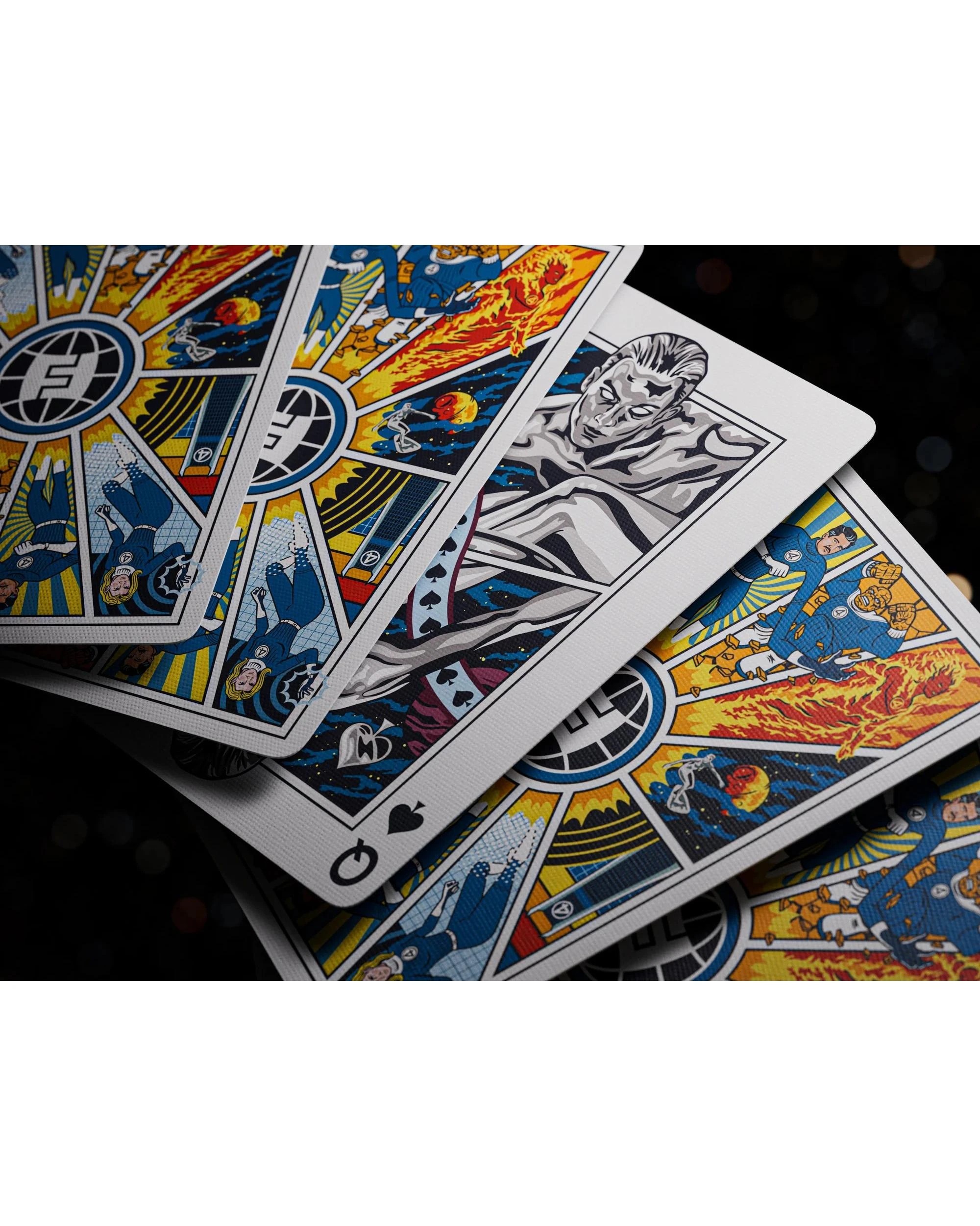 6 theory11 Marvel The Fantastic 4 Playing Cards, 6 of 10