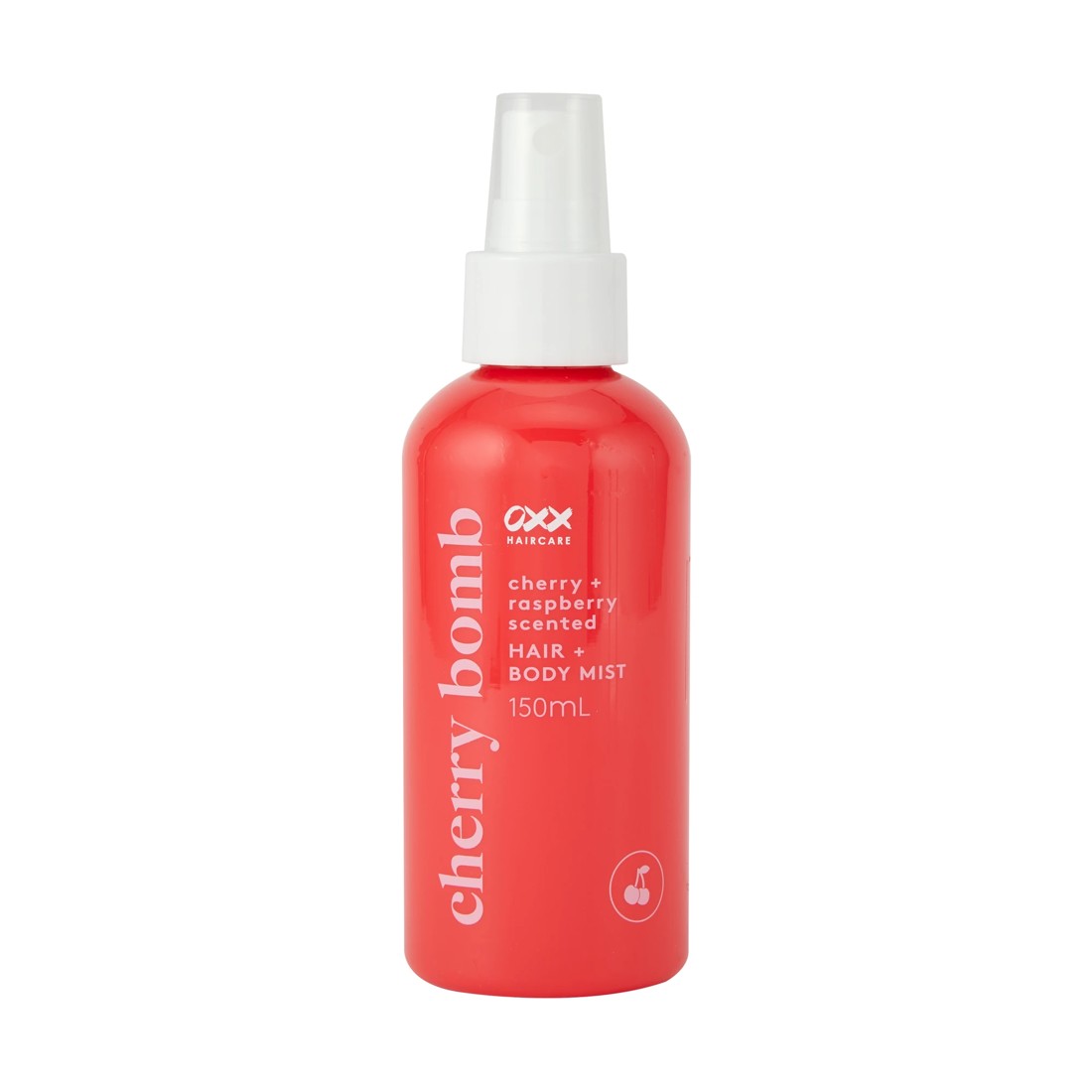 1 OXX Haircare Cherry Bomb Hair and Body Mist 150ml - Cherry and Raspberry Scented, 1 of 6