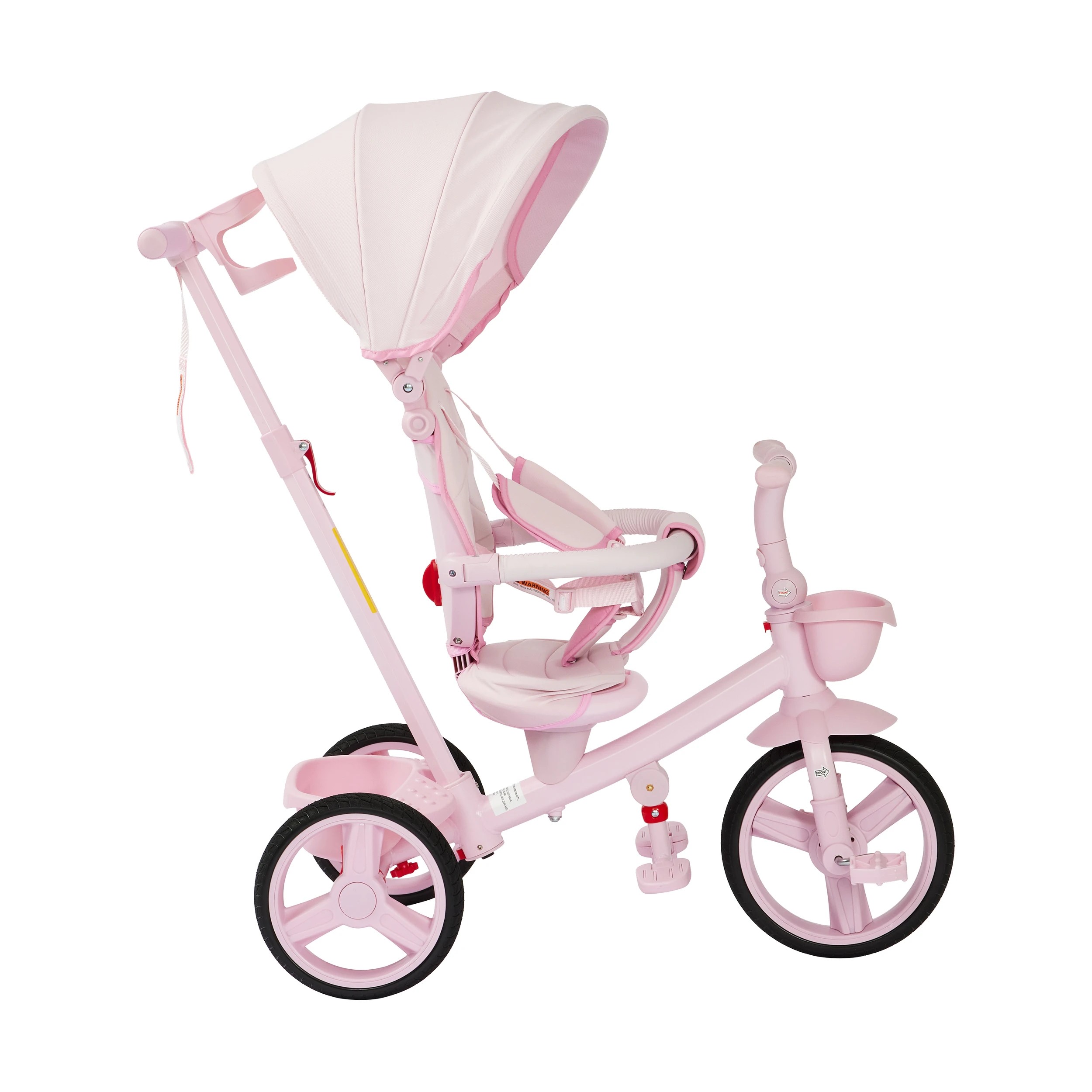 5 4 in 1 Canopy Trike - Pink, 5 of 10