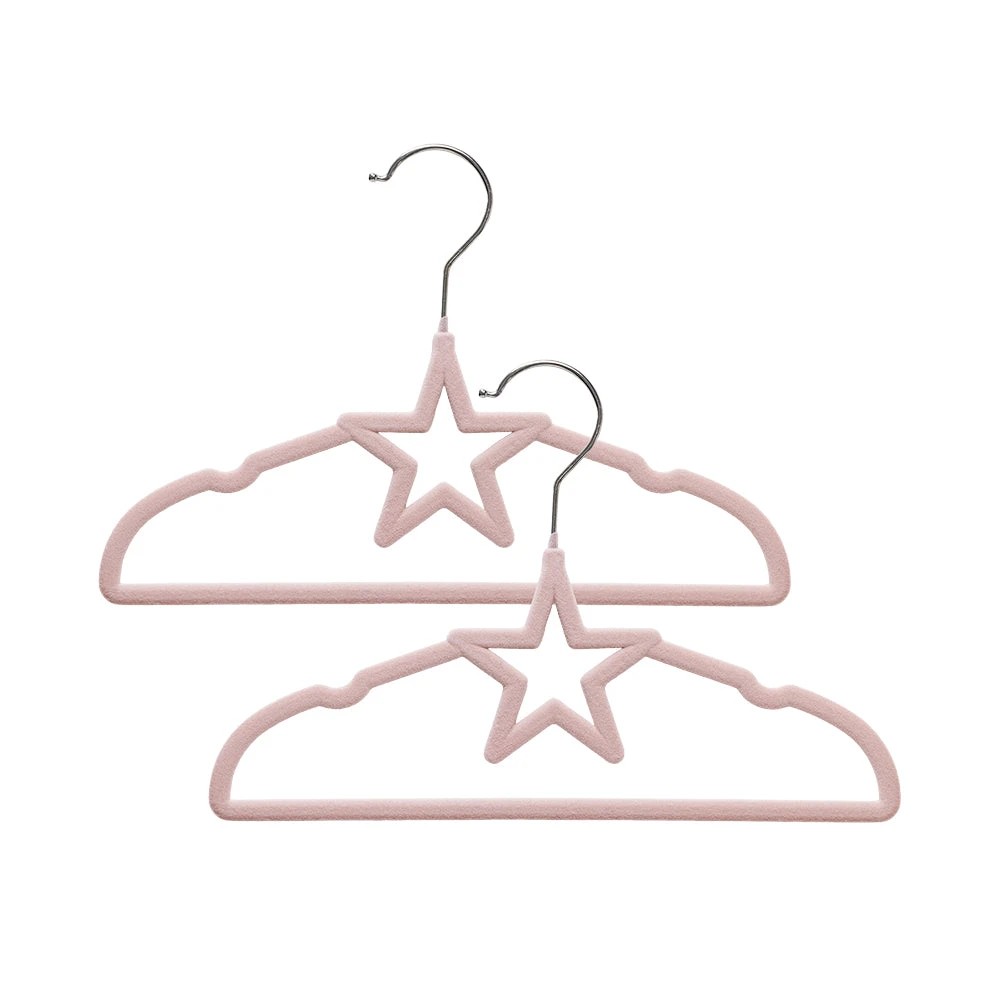 1 Living Textiles - Baby Coat Hangers 10pk - Pink, 1 of 4