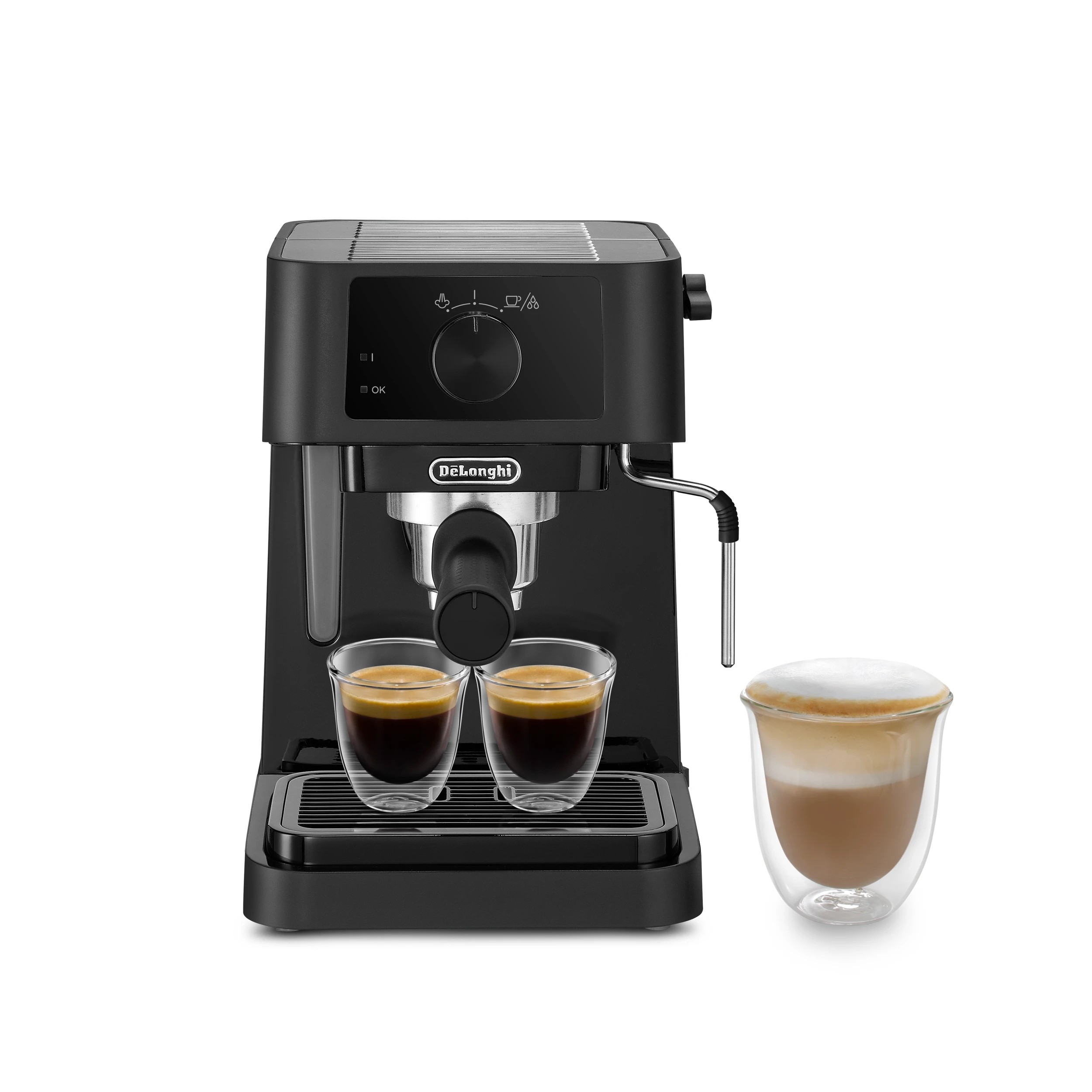 1 Delonghi De’Longhi Stilosa Manual Espresso Coffee Machine - Black, 1 of 3