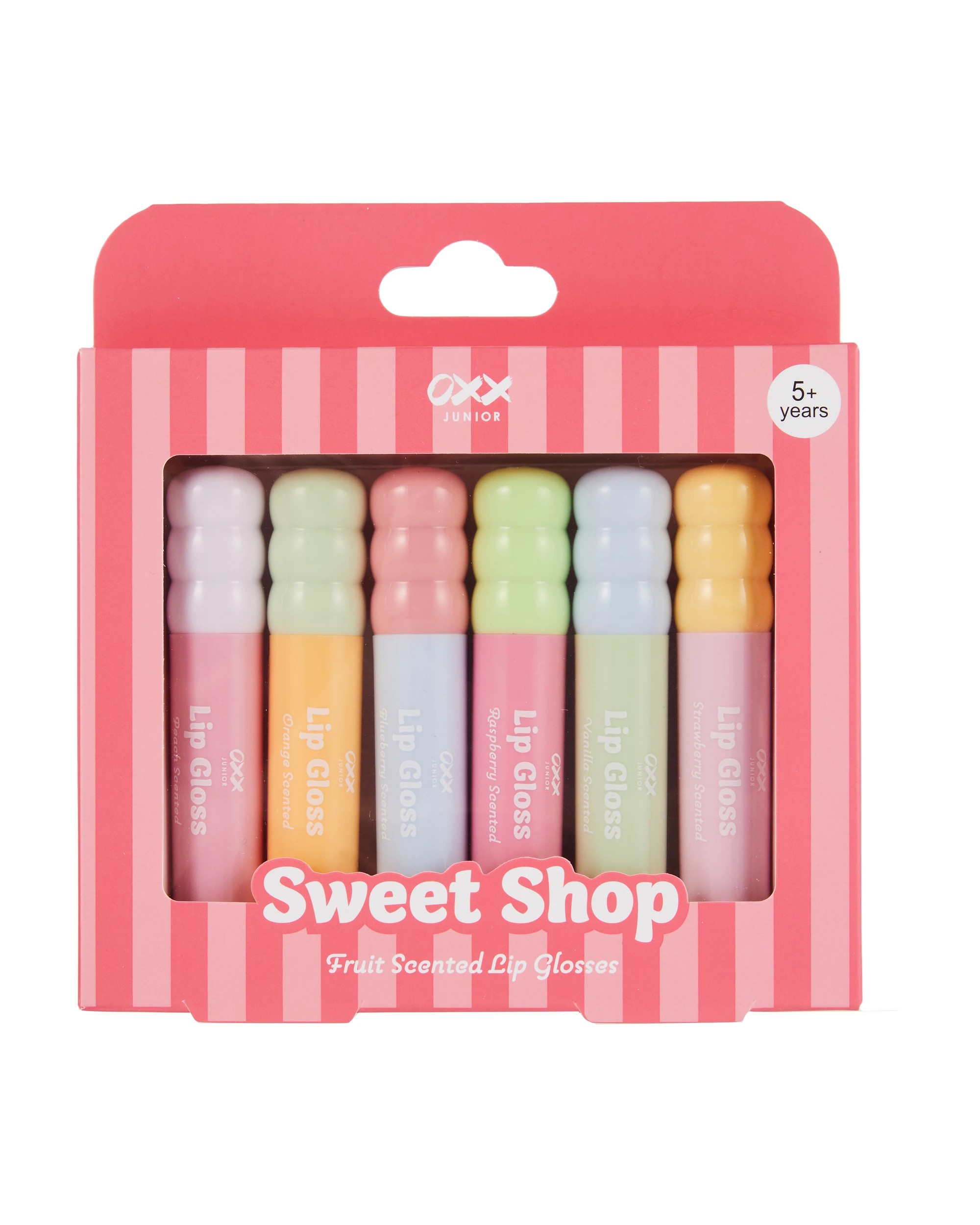 1 OXX Junior Sweet Shop Fruit Scented Lip Glosses, 1 of 5
