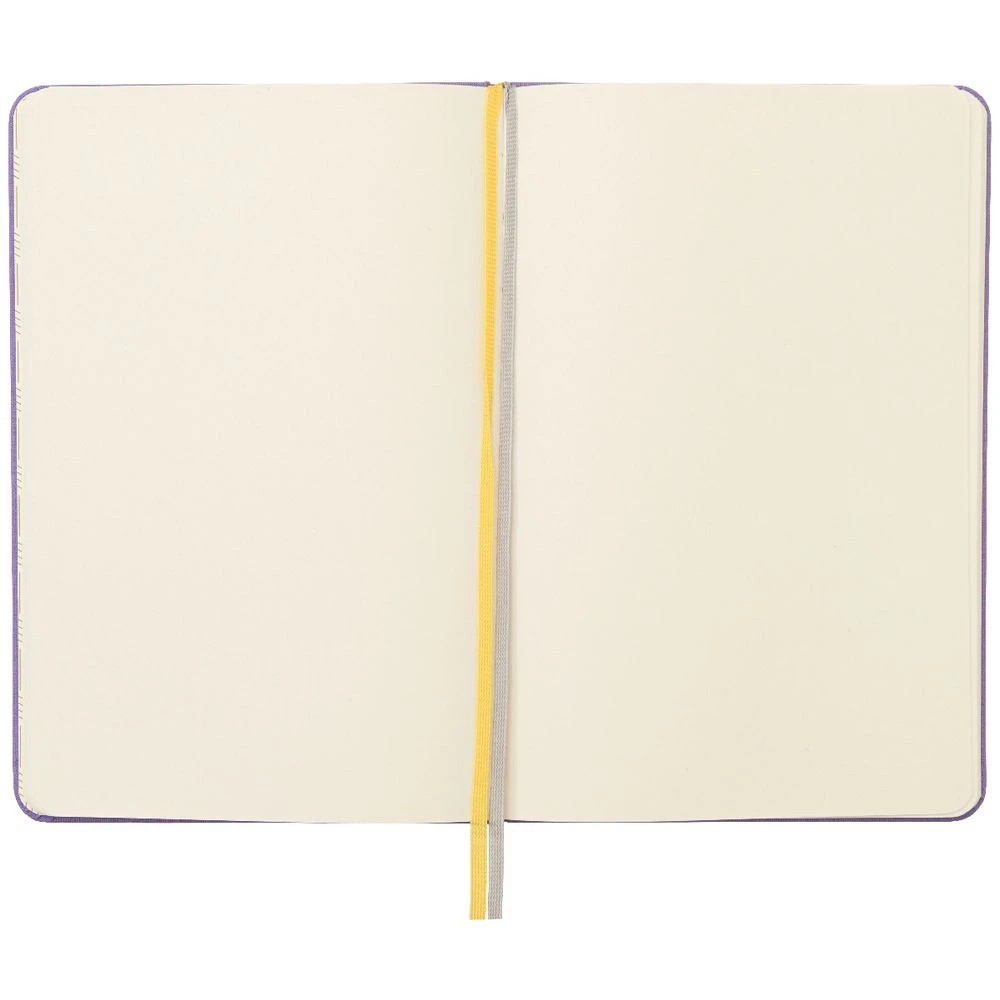 4 Modena A5 Linen Plain Notebook Lilac, 4 of 5