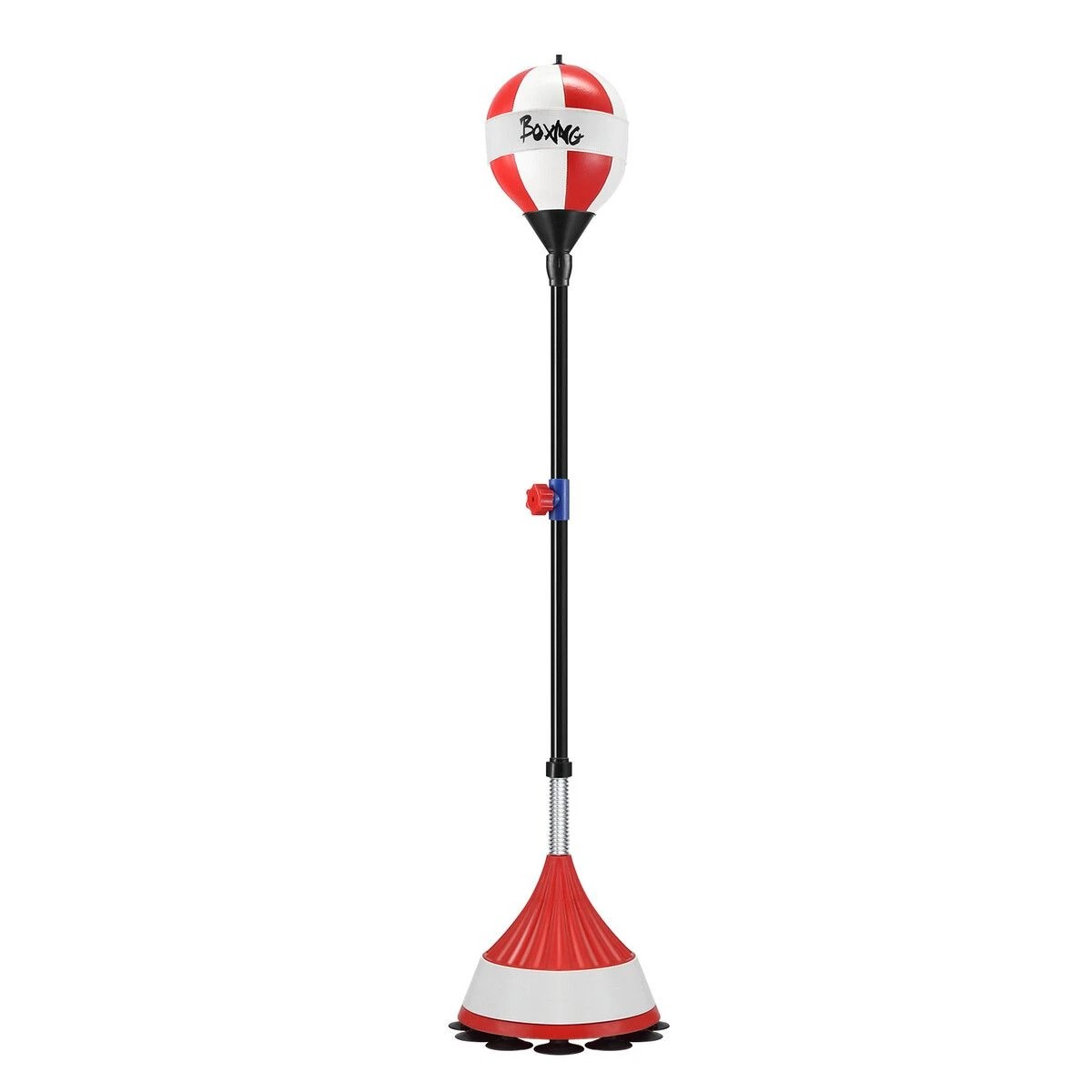1 AUSWAY Boxing Punching Reflex Ball Stand Set Bag Speed Punch 1.25-1.65m Height, 1 of 4