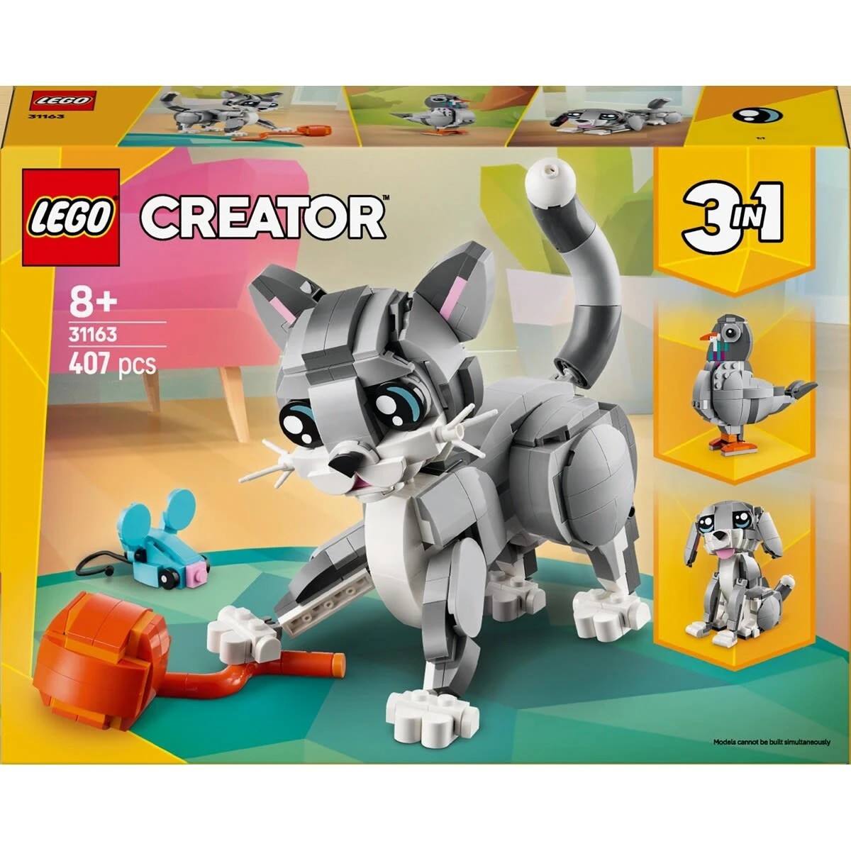 1 LEGO Creator Playful Cat 31163, 1 of 10
