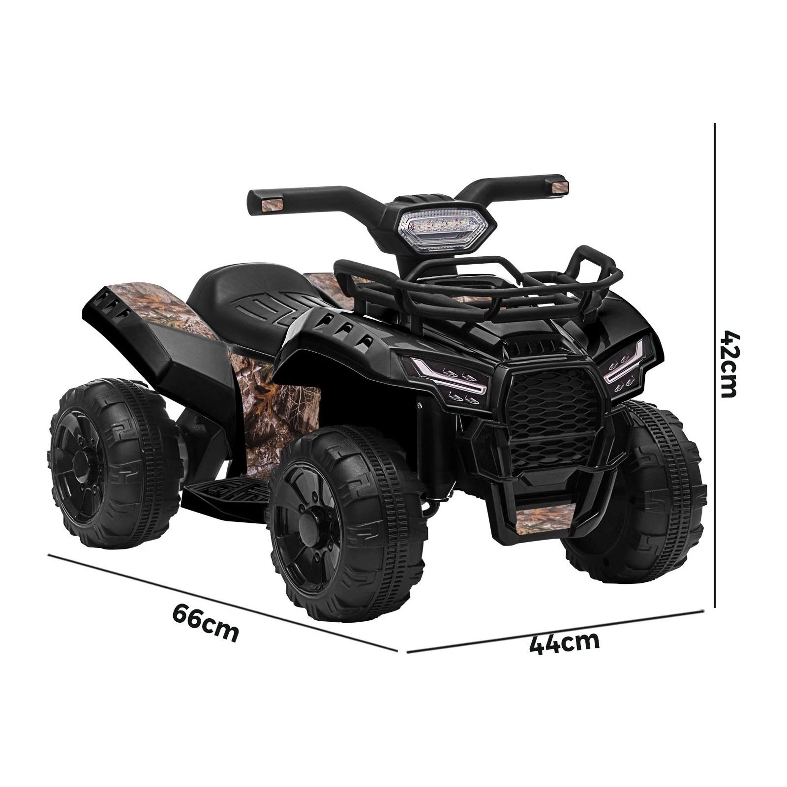 10 Mazam Ride On Car Electric Atv Bike Vehicle For Toddlers Kids Rechargeable
 - Black, 10 of 10