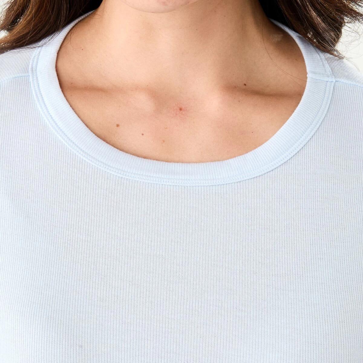 5 Rib Comfort T-shirt HALOGEN BLUE, 5 of 7