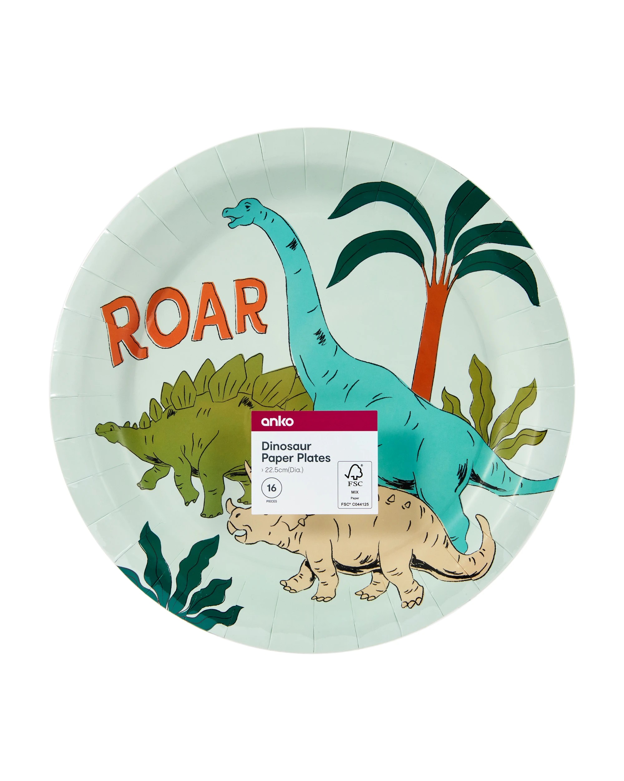 4 16 Piece Dinosaur Paper Plates, 4 of 4