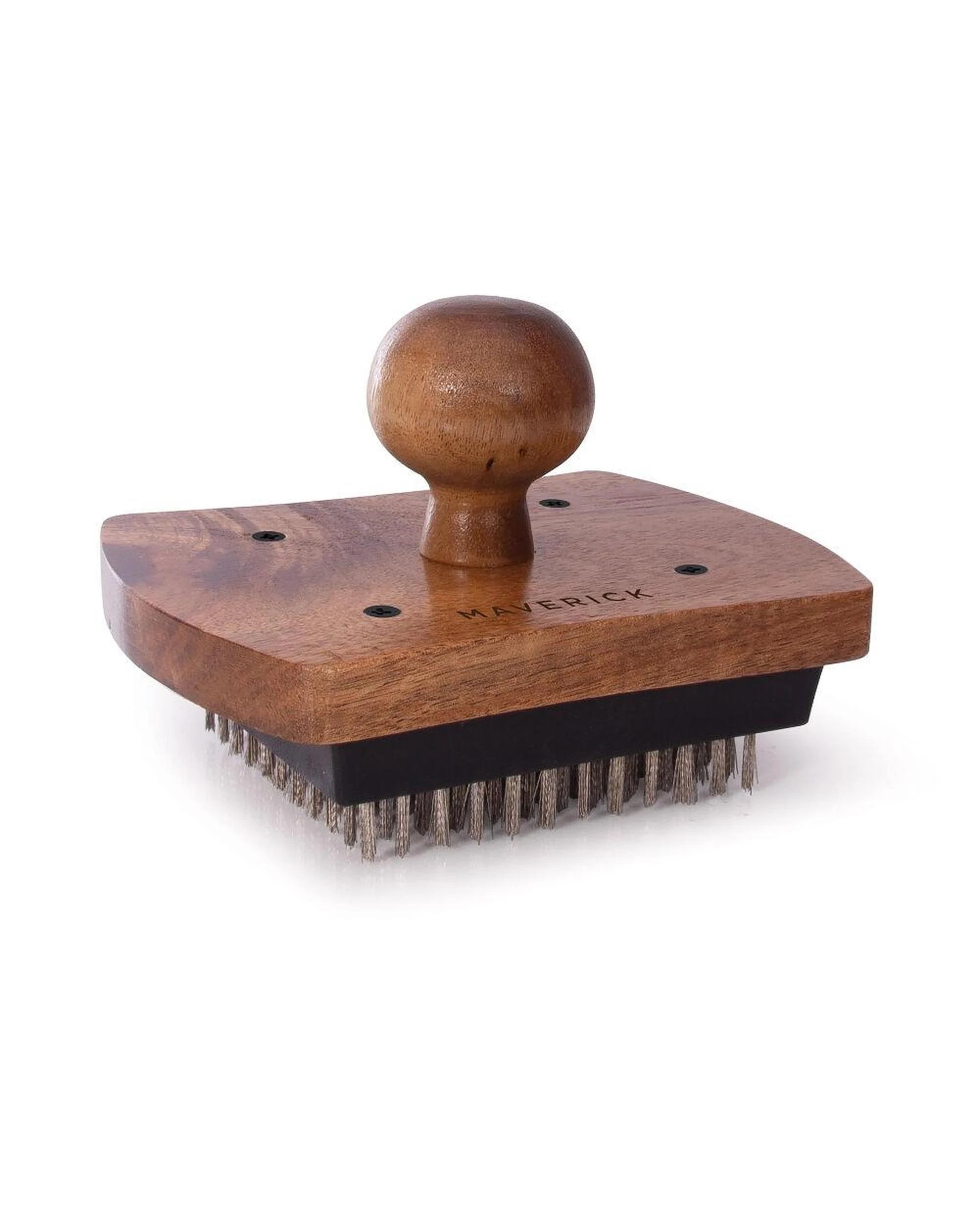 3 Maverick BBQ Cleaning Brush Natural  13 x 10 x 9cm, 3 of 4