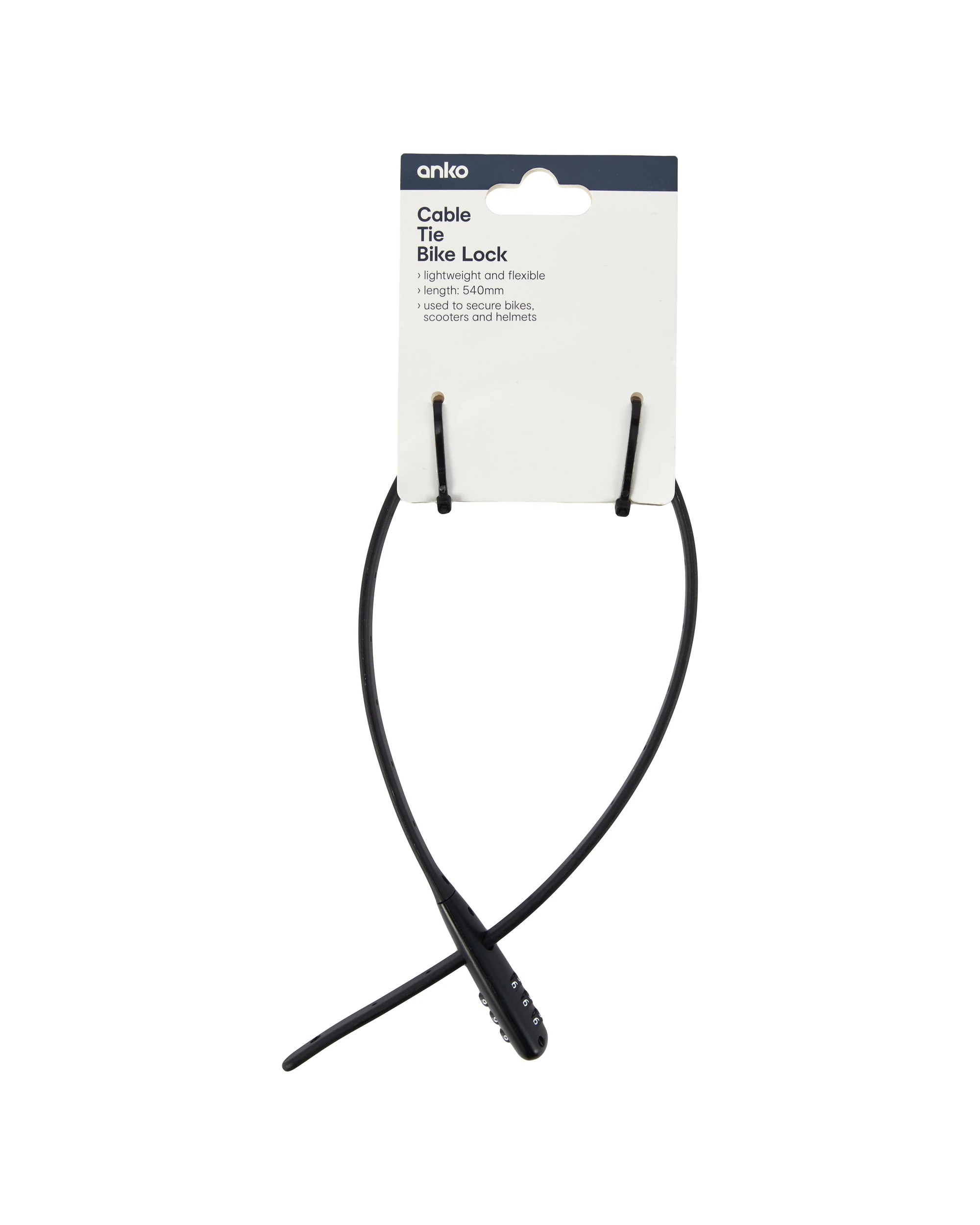 5 Cable Tie Bike Lock, 5 of 6