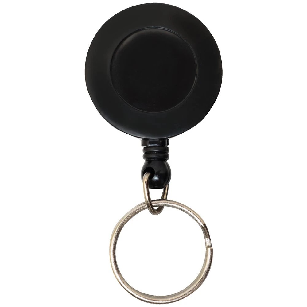 3 J.Burrows Mini Retract Key Reels 5 Pack Black, 3 of 4