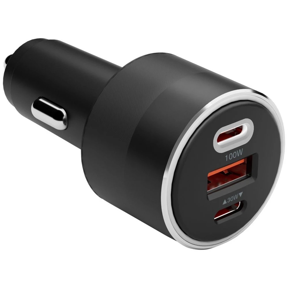 1 Cygnett CarPower 100W Multiport Car Charger, 1 of 4