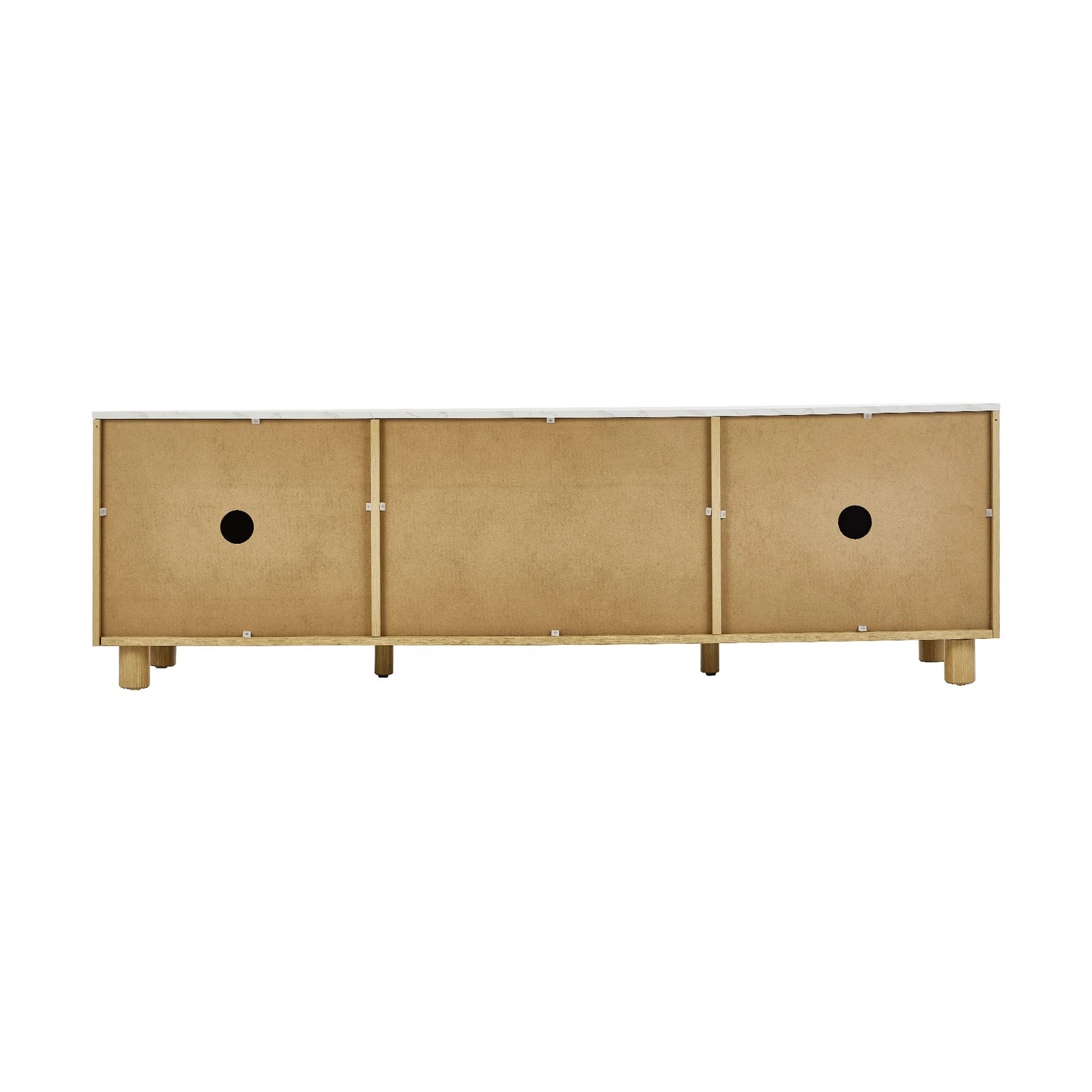 5 Oikiture Tv Cabinet Entertainment Unit Stand Storage Drawer 160cm
 - Natural, 5 of 9