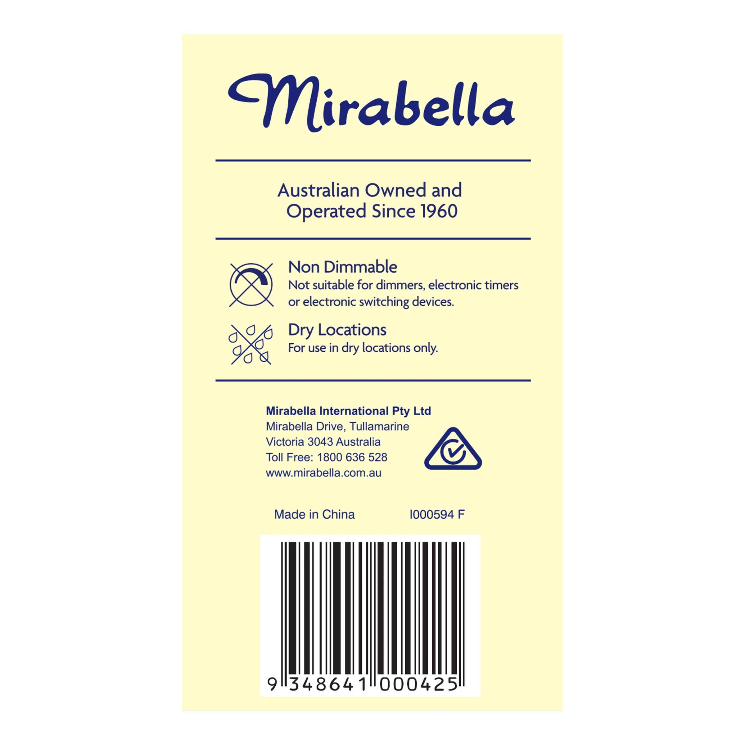 3 Mirabella 5W LED Warm White GLS Everyday Globe, 3 of 6