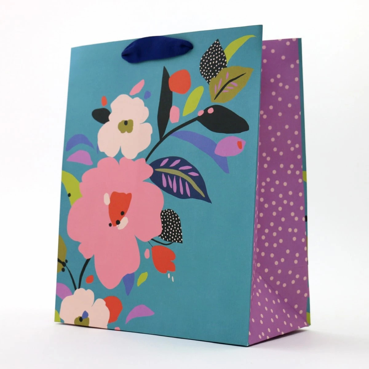 1 Hallmark Large Gift Bag - Contemporary Floral, 1 of 2