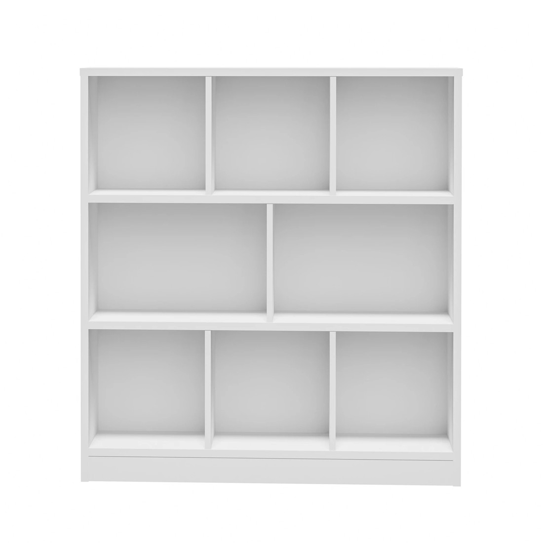 6 Oikiture Bookshelf Bookcase Display Shelves Unit Storage Organizer Stand
 - White, 6 of 9