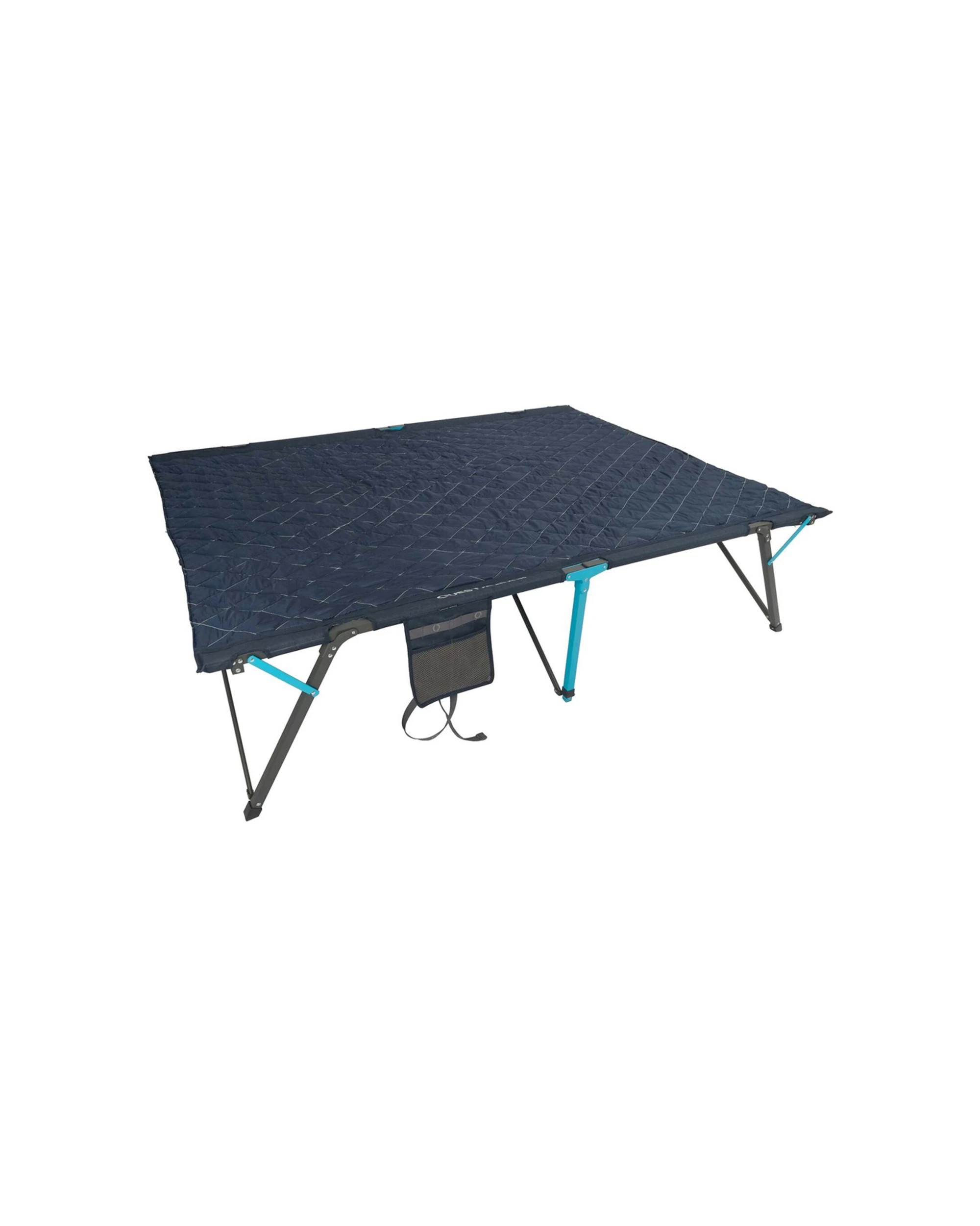 1 Quest Outdoors Steel Frame Fast Bed XC Queen 150 Camp Stretcher 240kg Max - Blue, 1 of 1