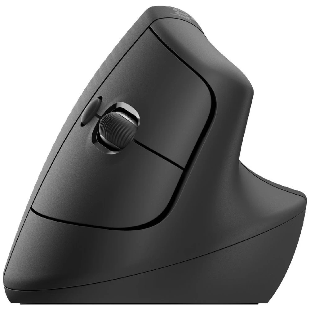 3 Logitech Lift Vertical Ergonomic Mouse Graphite, 3 of 10
