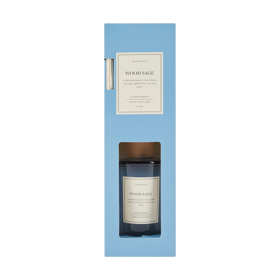 5 XL Wood Sage Reed Diffuser 350ml, 5 of 6