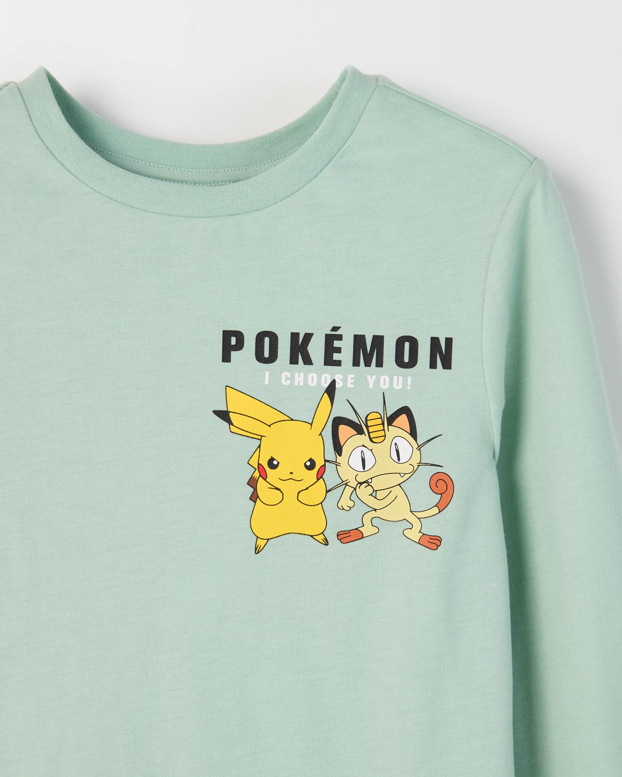 2 Pokemon Australian Cotton Jersey Older Boys Pyjama Set POKEMON, 2 of 5