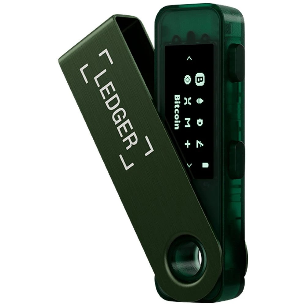 1 Ledger Nano S Plus Crypto Wallet Emerald Green, 1 of 5