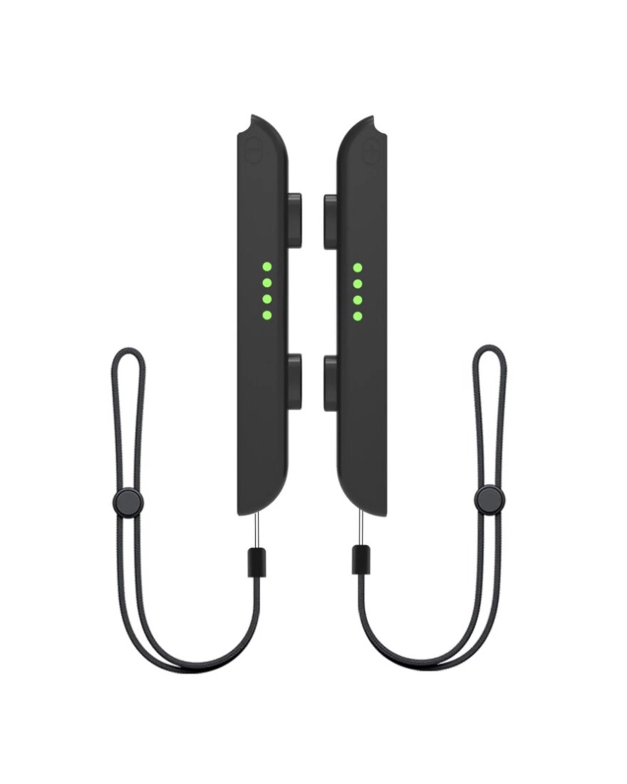 1 Numskull - Nintendo Switch Joy-Con Wrist Strap Controller Attachment 2-Pack - Black, 1 of 1